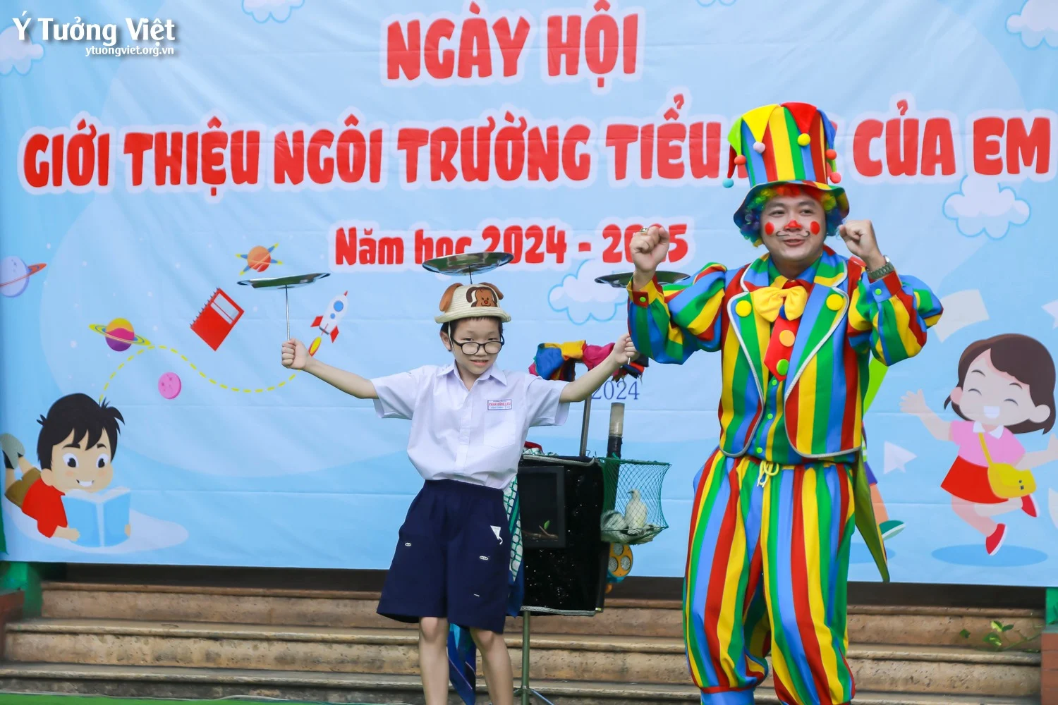 Chào mùa tựu trường 2024 – 2025 | Ngày hội đón học sinh lớp một – Lời tạm biệt ở Trường TH Phan Đăng Lưu, TH Võ Thị Sáu