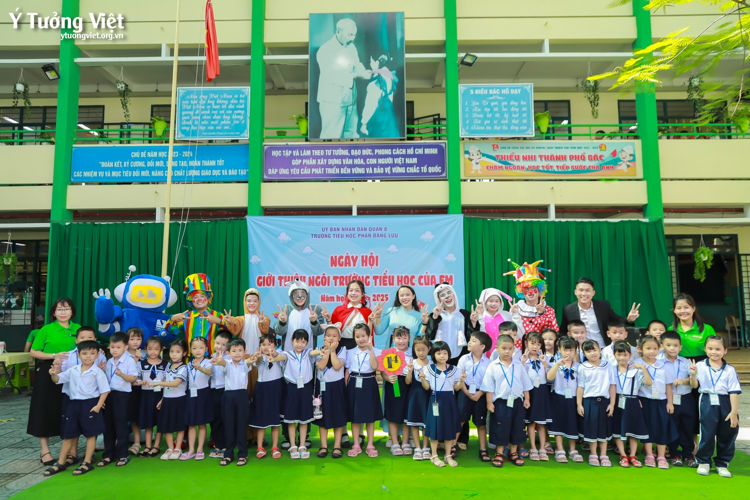 Chào mùa tựu trường 2024 – 2025 | Ngày hội đón học sinh lớp một – Lời tạm biệt ở Trường TH Phan Đăng Lưu, TH Võ Thị Sáu