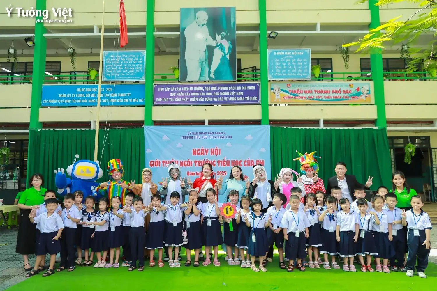 Chào mùa tựu trường 2024 – 2025 | Ngày hội đón học sinh lớp một – Lời tạm biệt ở Trường TH Phan Đăng Lưu, TH Võ Thị Sáu