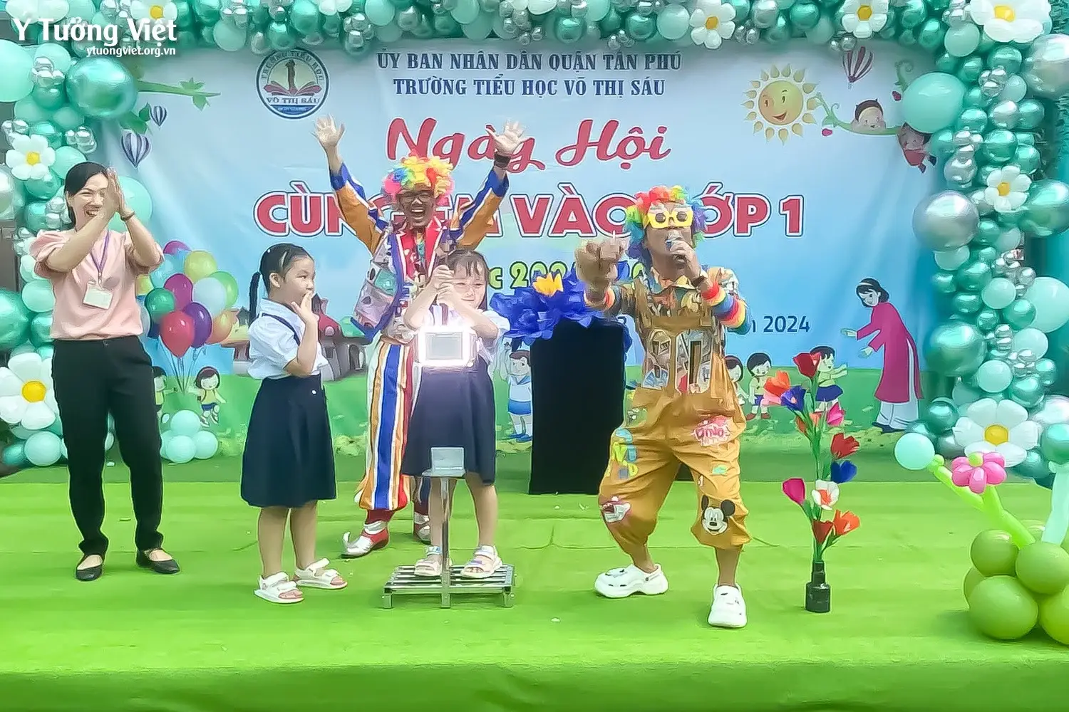 Chào mùa tựu trường 2024 – 2025 | Ngày hội đón học sinh lớp một – Lời tạm biệt ở Trường TH Phan Đăng Lưu, TH Võ Thị Sáu