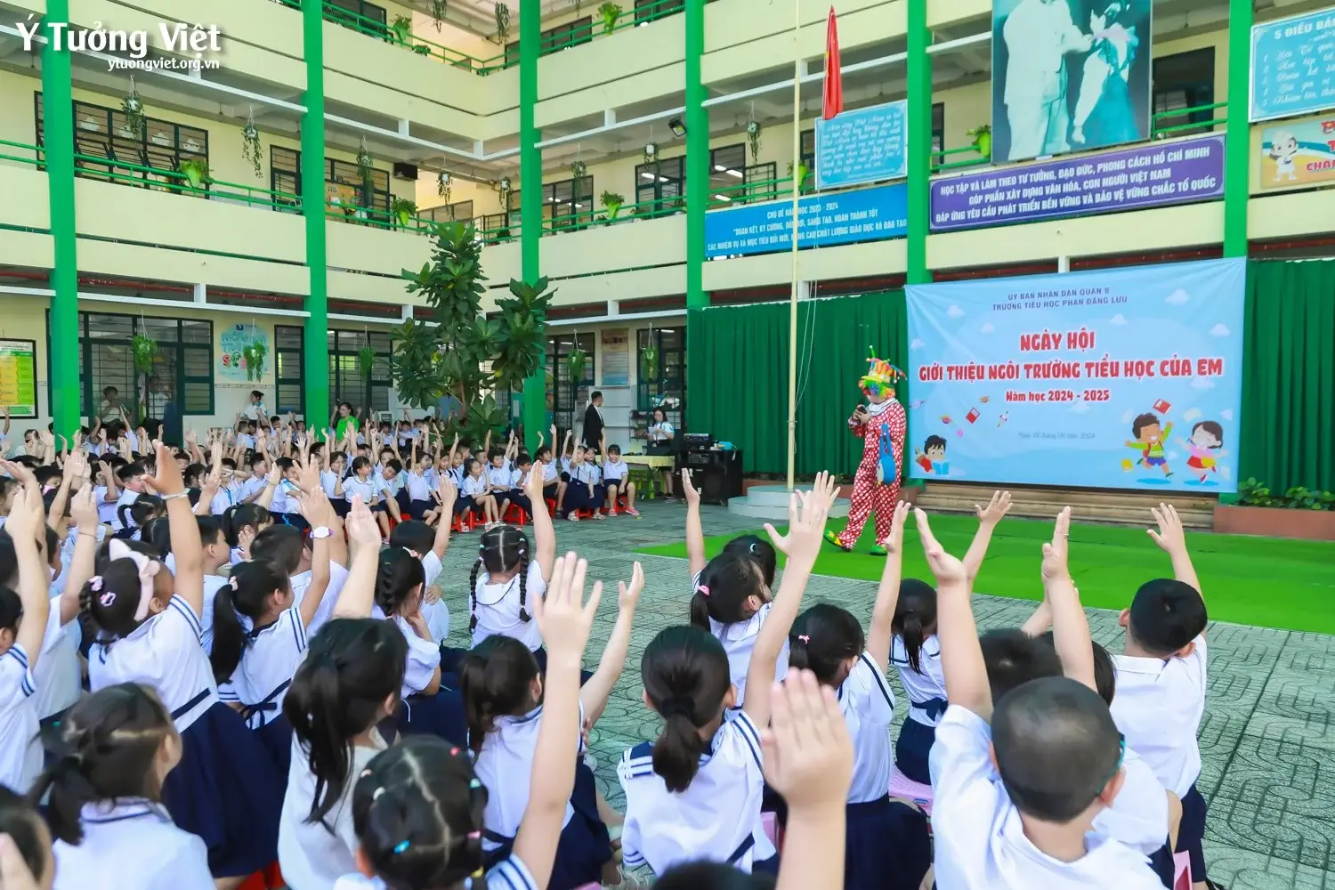 Chào mùa tựu trường 2024 – 2025 | Ngày hội đón học sinh lớp một – Lời tạm biệt ở Trường TH Phan Đăng Lưu, TH Võ Thị Sáu