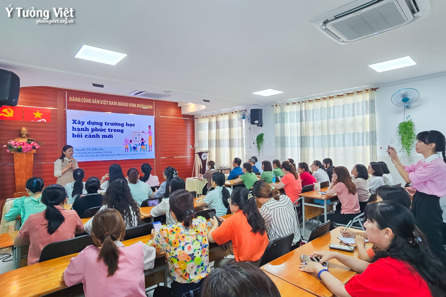 Chào mùa tựu trường 2025 – 2026 | Đồng hành cùng Trường TH Tân Hương “Xây dựng trường học hạnh phúc trong bối cảnh mới”