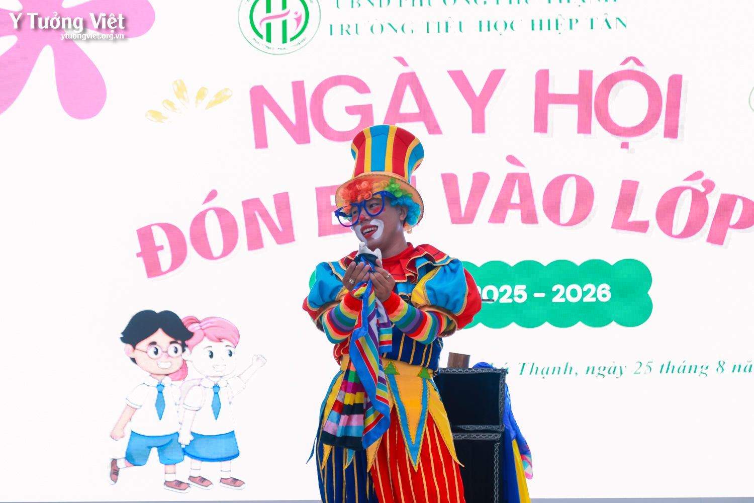 Chào mùa tựu trường 2025 – 2026 | Rộn ràng ngày hội đón em vào lớp một ở Trường TH Hiệp Tân