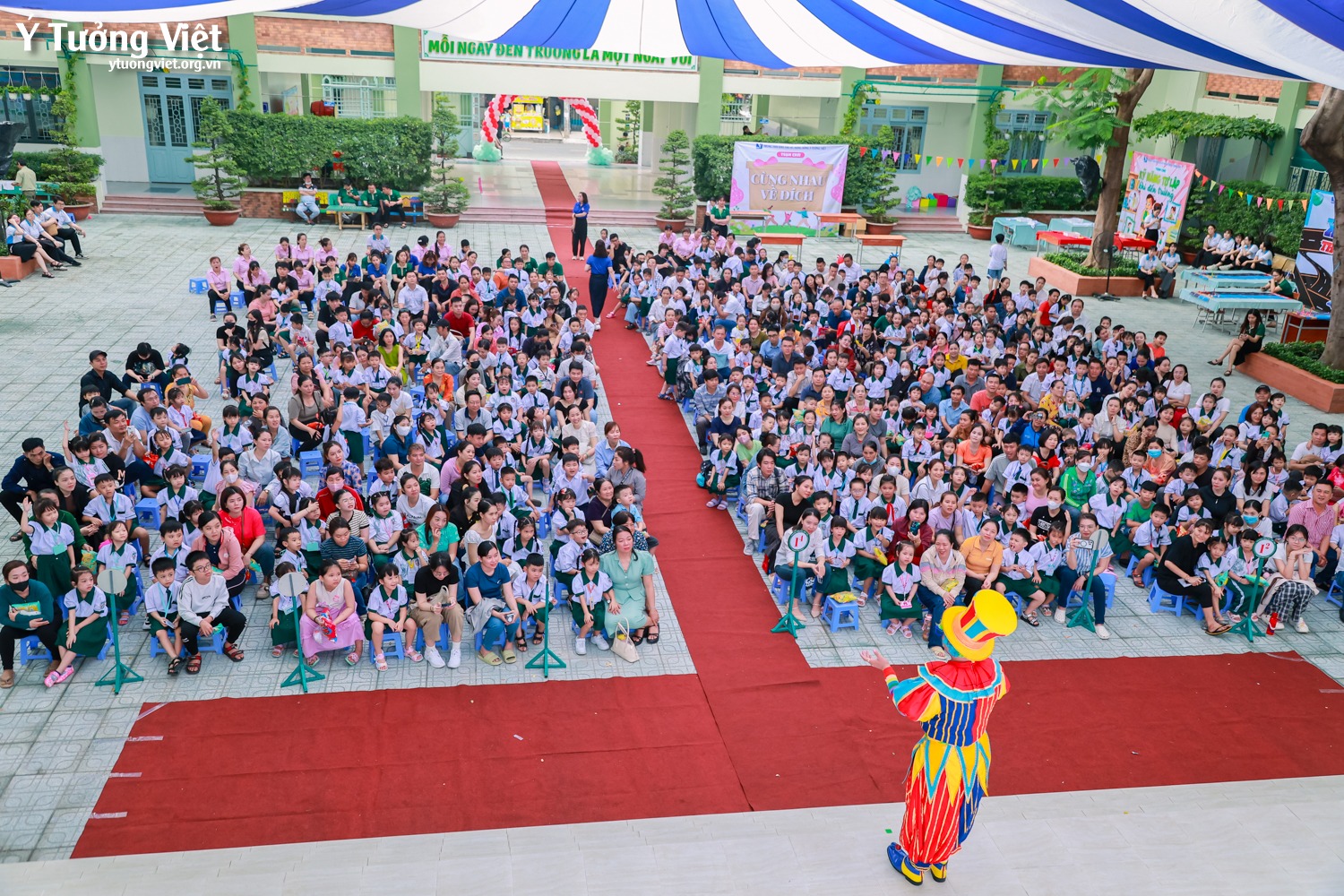 Chào mùa tựu trường 2025 – 2026 | Rộn ràng ngày hội đón em vào lớp một ở Trường TH Hiệp Tân