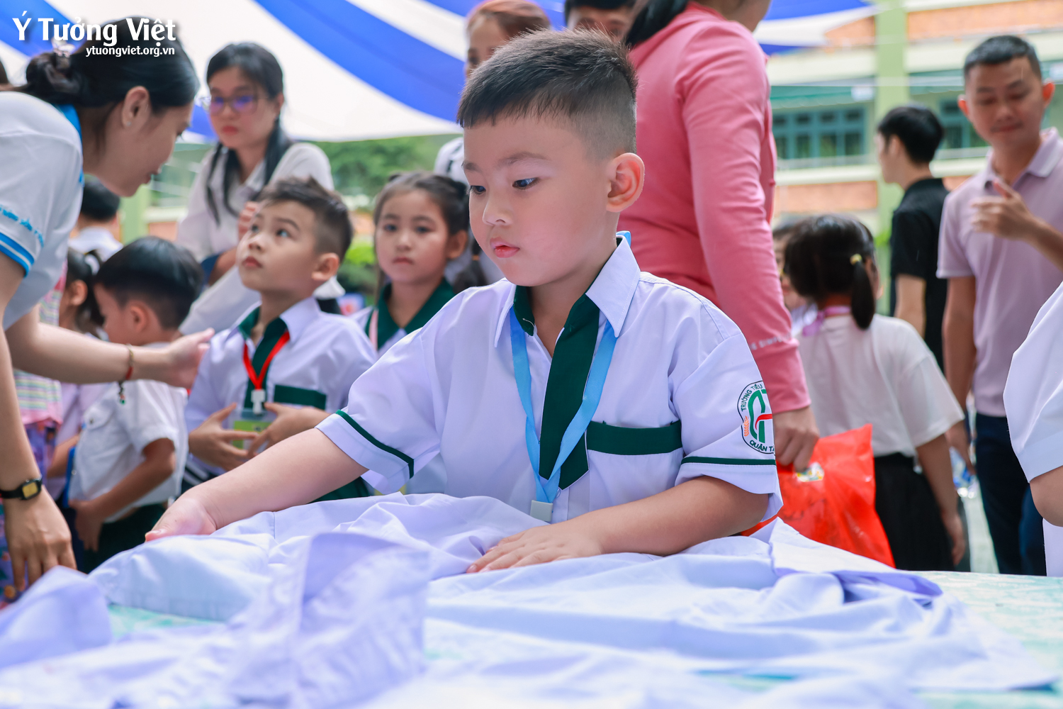 Chào mùa tựu trường 2025 – 2026 | Rộn ràng ngày hội đón em vào lớp một ở Trường TH Hiệp Tân