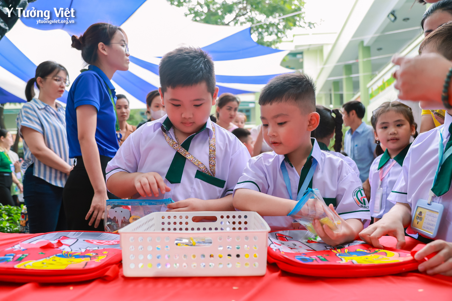 Chào mùa tựu trường 2025 – 2026 | Rộn ràng ngày hội đón em vào lớp một ở Trường TH Hiệp Tân
