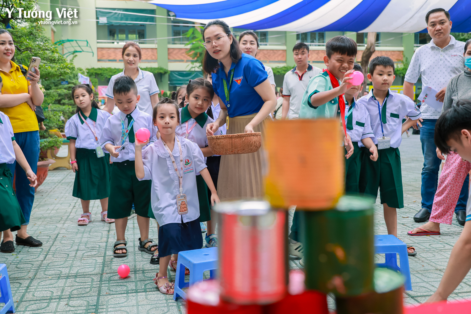 Chào mùa tựu trường 2025 – 2026 | Rộn ràng ngày hội đón em vào lớp một ở Trường TH Hiệp Tân