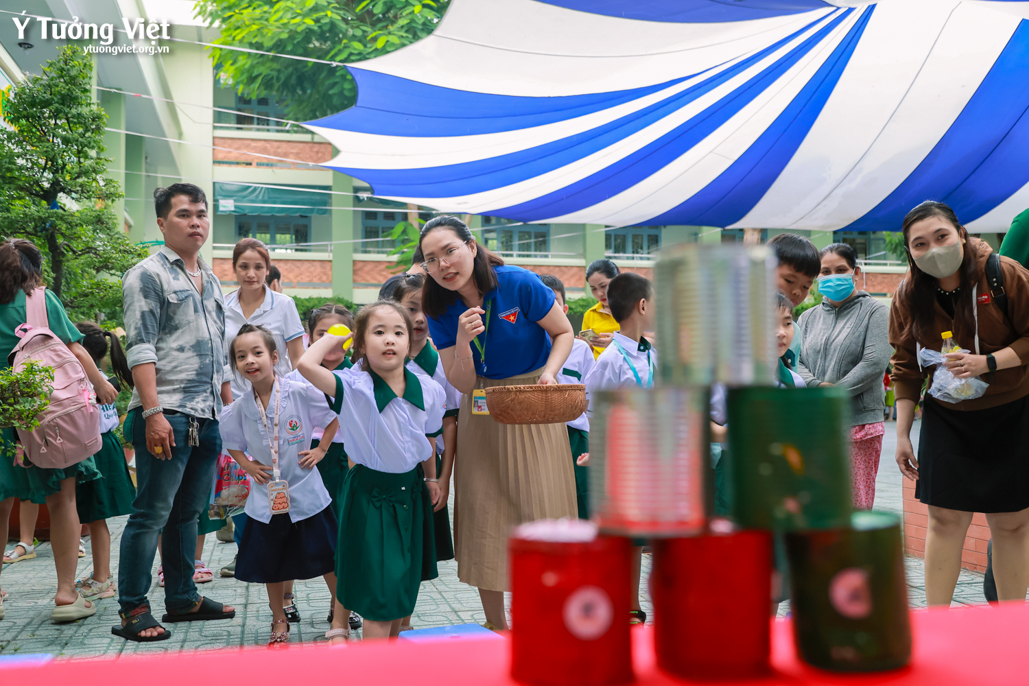 Chào mùa tựu trường 2025 – 2026 | Rộn ràng ngày hội đón em vào lớp một ở Trường TH Hiệp Tân