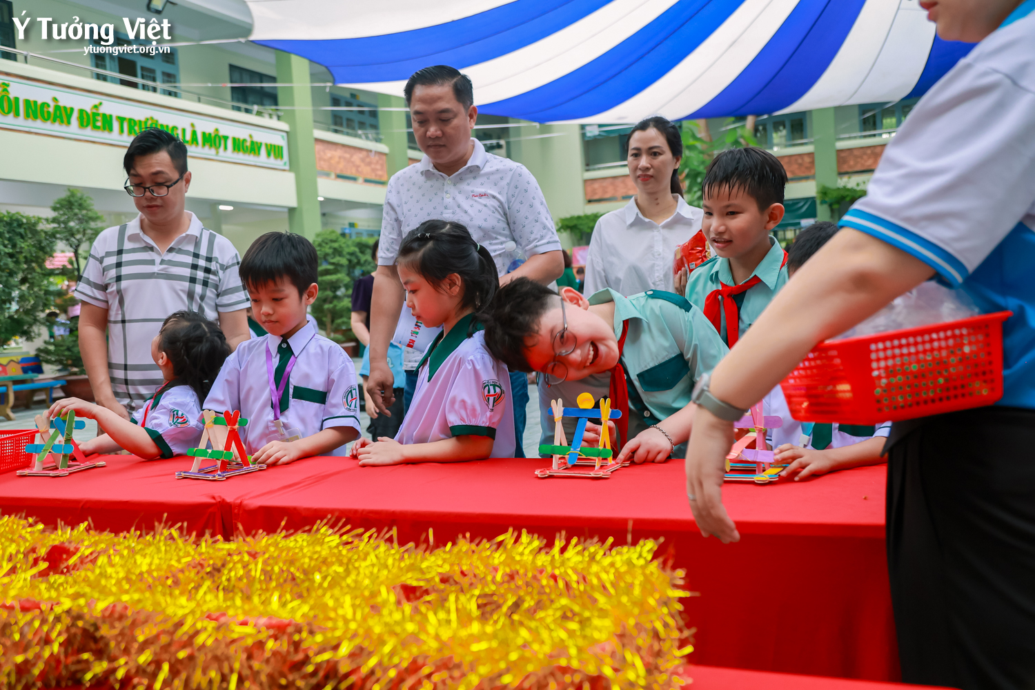 Chào mùa tựu trường 2025 – 2026 | Rộn ràng ngày hội đón em vào lớp một ở Trường TH Hiệp Tân