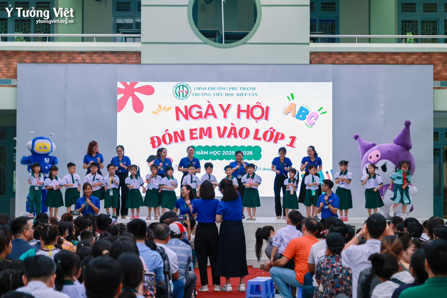 Chào mùa tựu trường 2025 – 2026 | Rộn ràng ngày hội đón em vào lớp một ở Trường TH Hiệp Tân