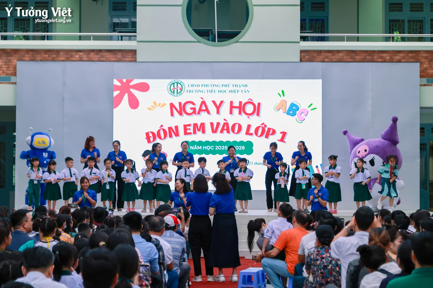Chào mùa tựu trường 2025 – 2026 | Rộn ràng ngày hội đón em vào lớp một ở Trường TH Hiệp Tân