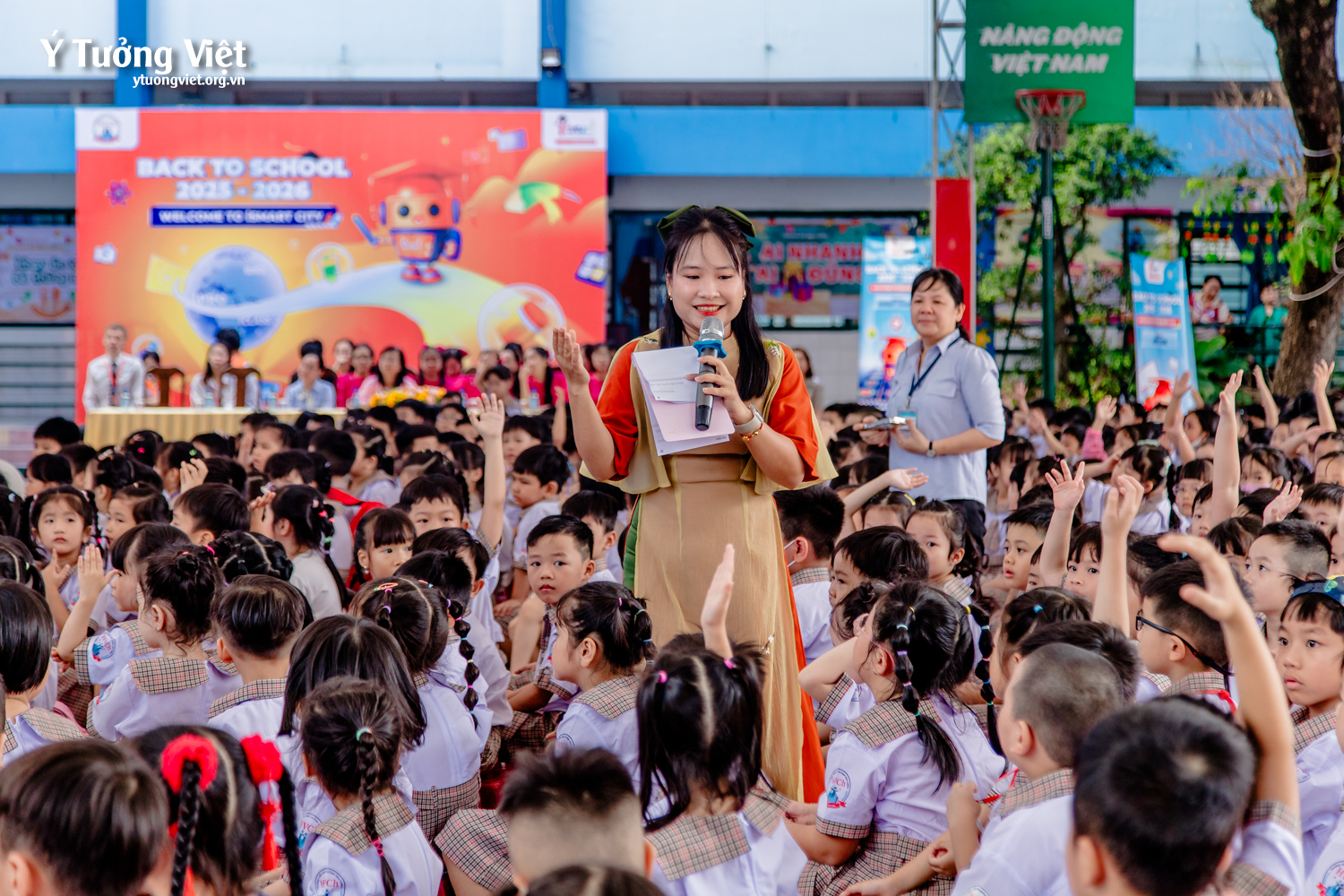Chào mùa tựu trường 2025 – 2026 | Say “Hi” team lớp một Trường TH Huỳnh Văn Chính & TH Tân Hương