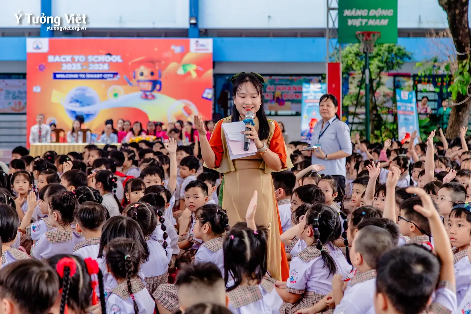 Chào mùa tựu trường 2025 – 2026 | Say “Hi” team lớp một Trường TH Huỳnh Văn Chính & TH Tân Hương