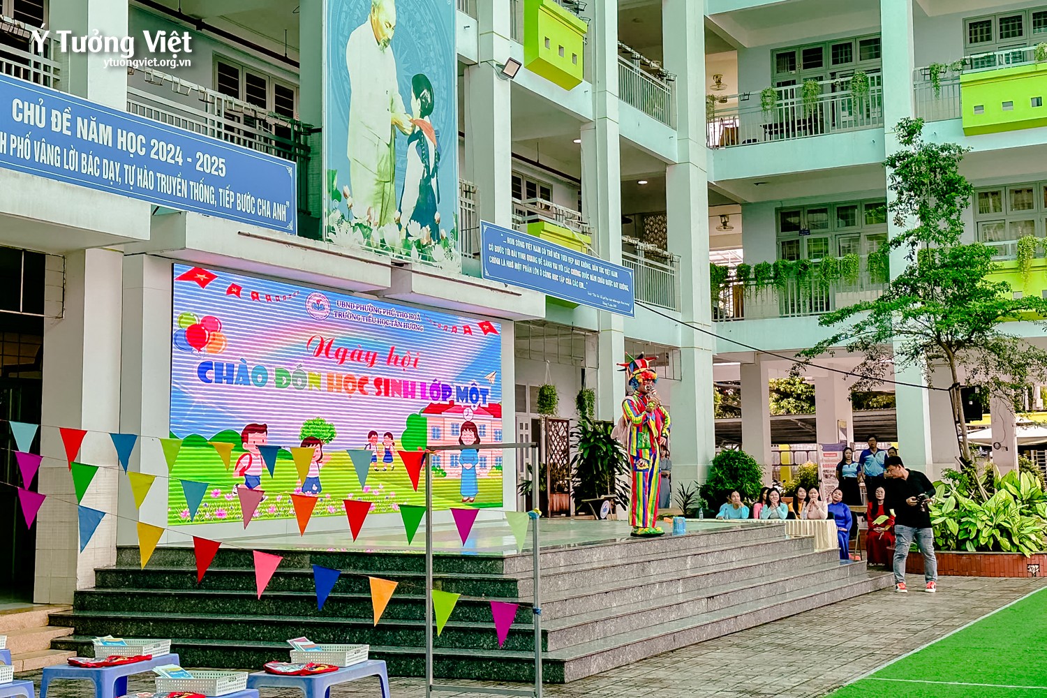 Chào mùa tựu trường 2025 – 2026 | Say “Hi” team lớp một Trường TH Huỳnh Văn Chính & TH Tân Hương
