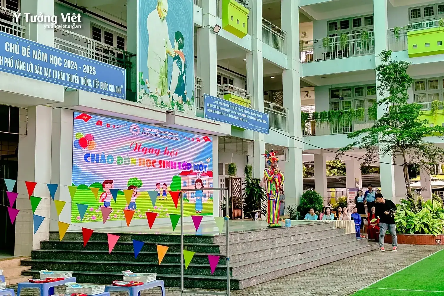 Chào mùa tựu trường 2025 – 2026 | Say “Hi” team lớp một Trường TH Huỳnh Văn Chính & TH Tân Hương