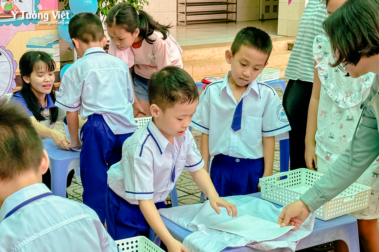 Chào mùa tựu trường 2025 – 2026 | Say “Hi” team lớp một Trường TH Huỳnh Văn Chính & TH Tân Hương