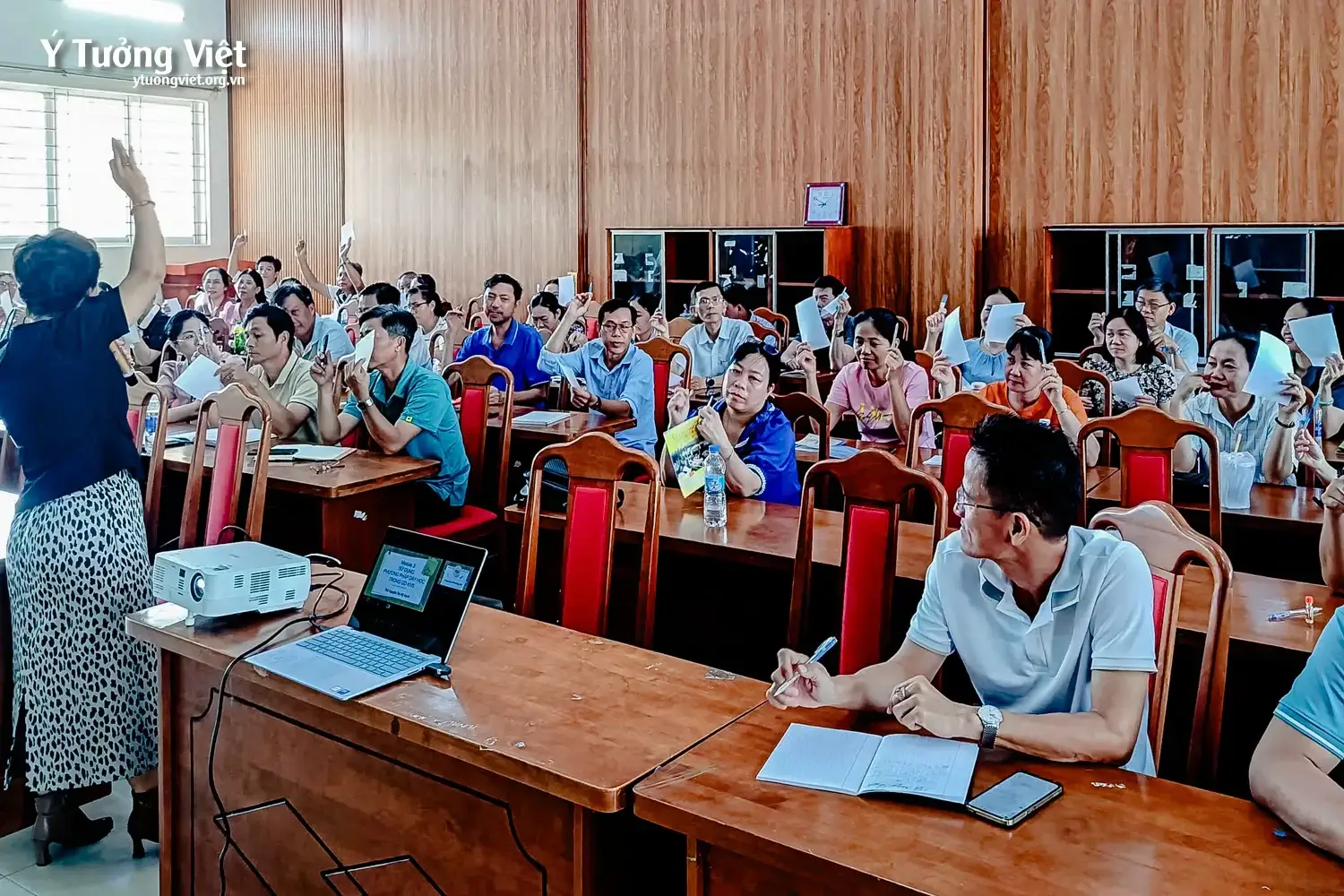 Chuỗi tập huấn giáo viên đầu năm học cùng Ý Tưởng Việt tại các trường THCS