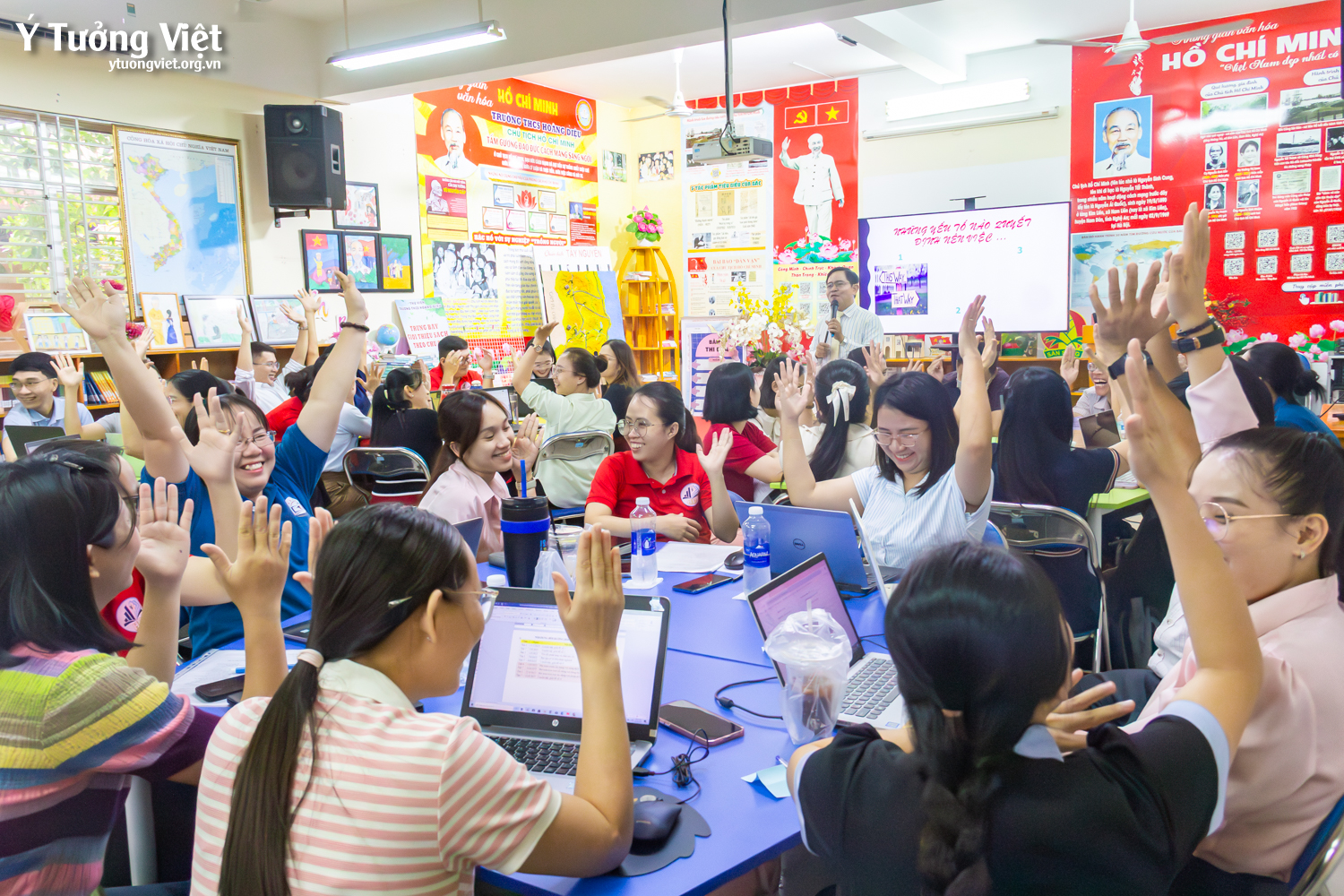 Chuỗi tập huấn giáo viên đầu năm học cùng Ý Tưởng Việt tại các trường THCS