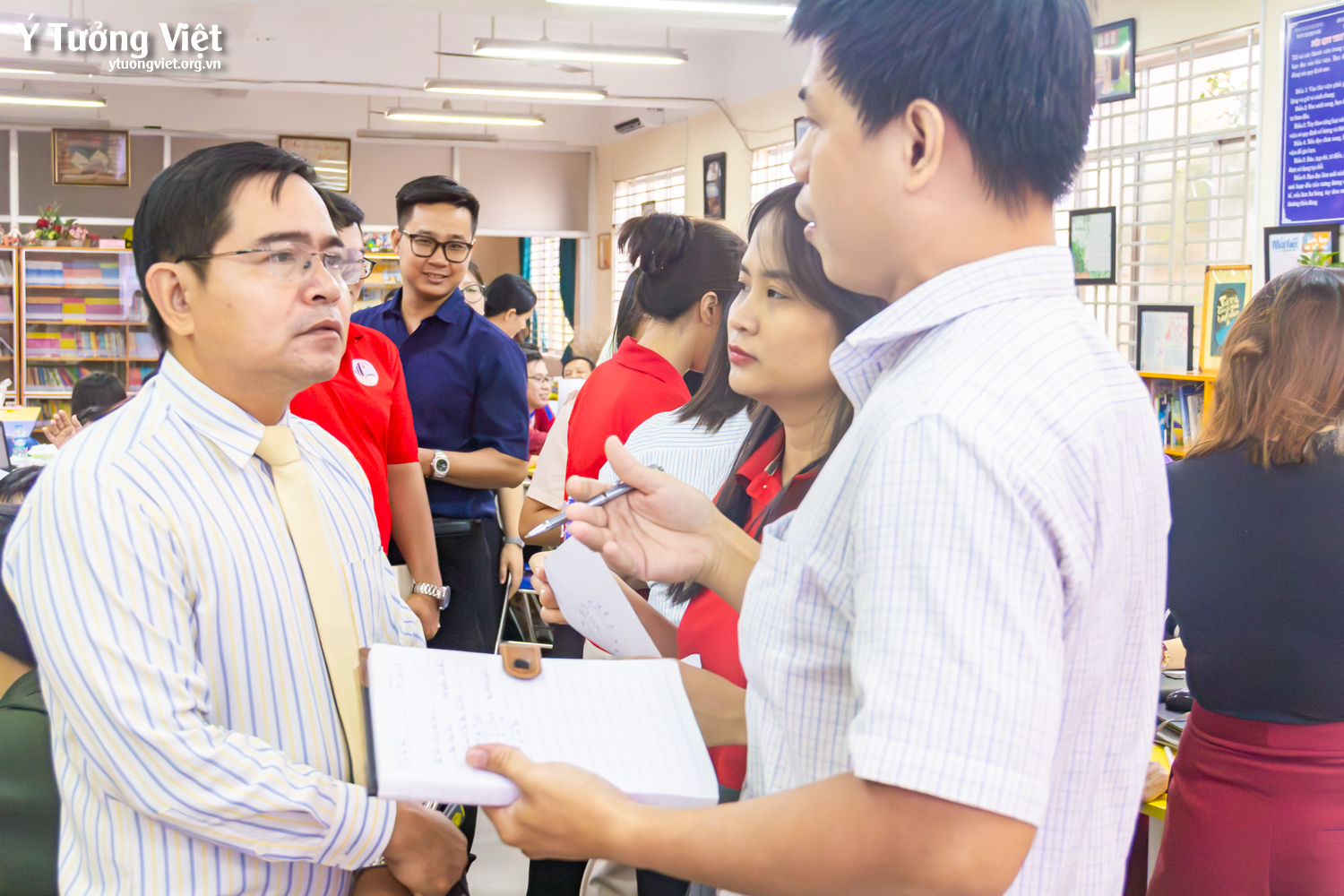 Chuỗi tập huấn giáo viên đầu năm học cùng Ý Tưởng Việt tại các trường THCS