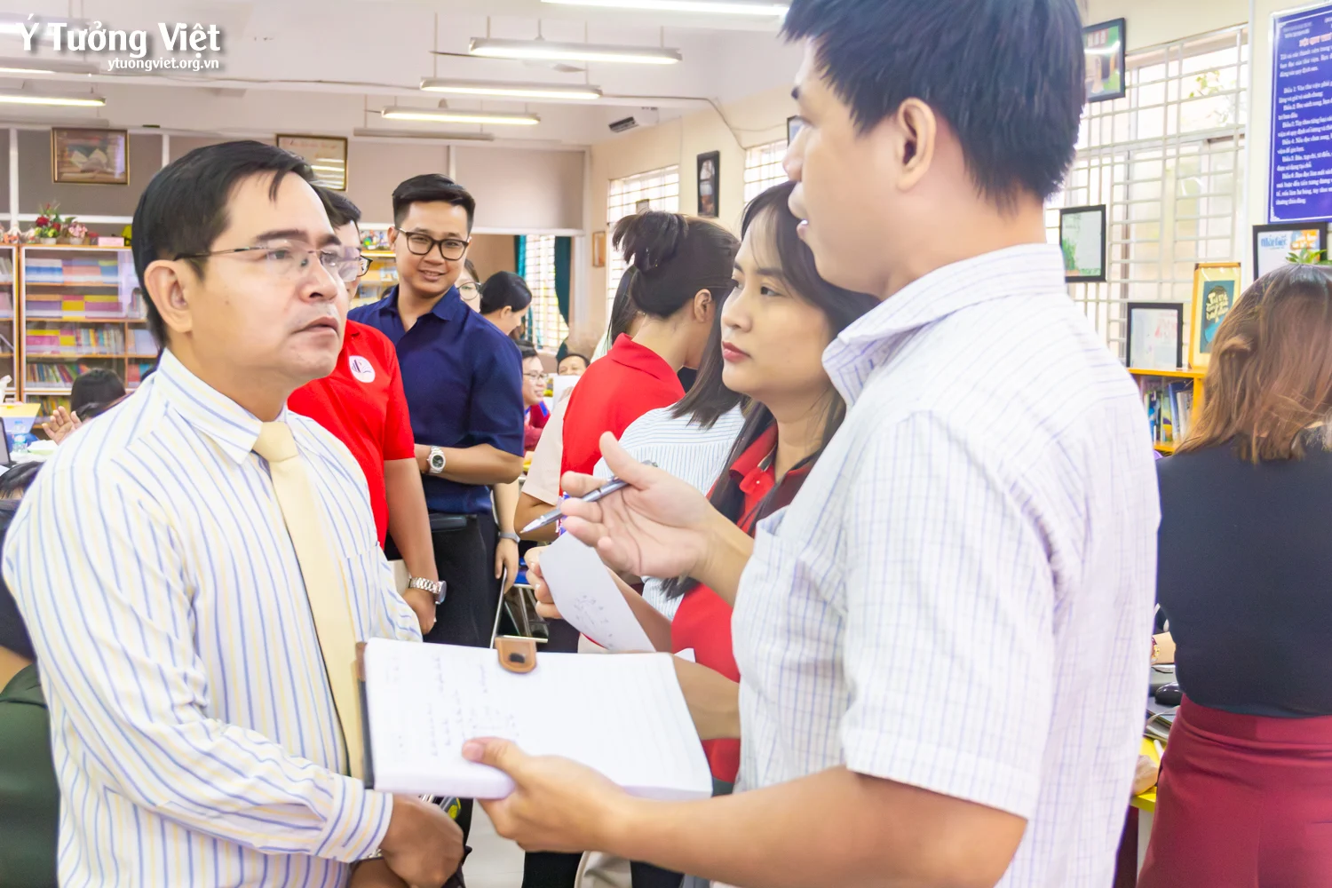 Chuỗi tập huấn giáo viên đầu năm học cùng Ý Tưởng Việt tại các trường THCS
