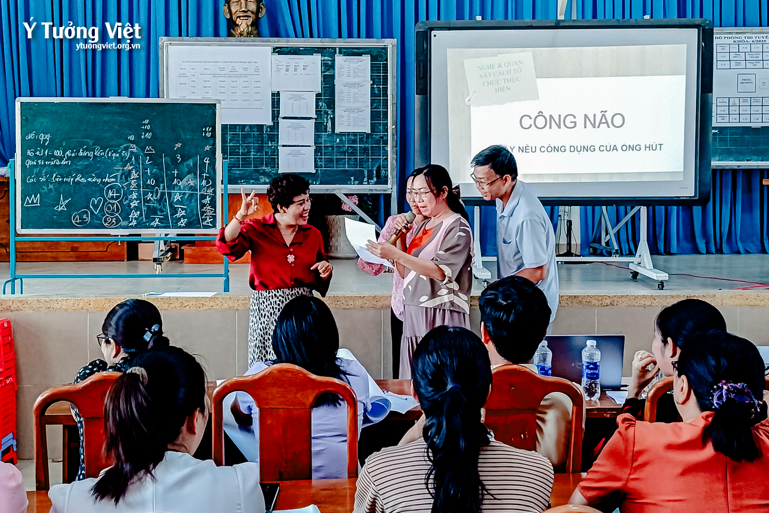 Chuỗi tập huấn giáo viên đầu năm học cùng Ý Tưởng Việt tại các trường THCS