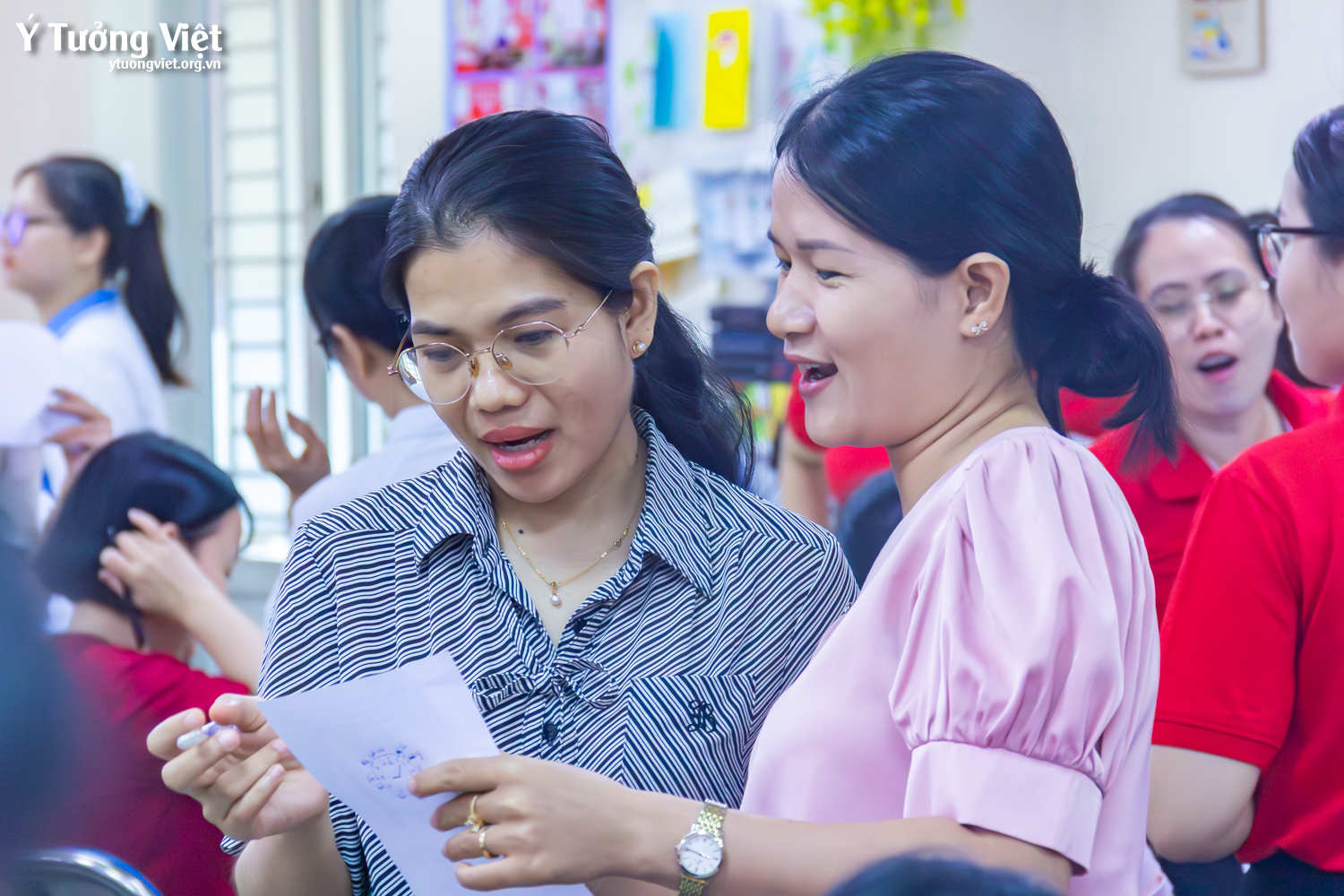 Chuỗi tập huấn giáo viên đầu năm học cùng Ý Tưởng Việt tại các trường THCS