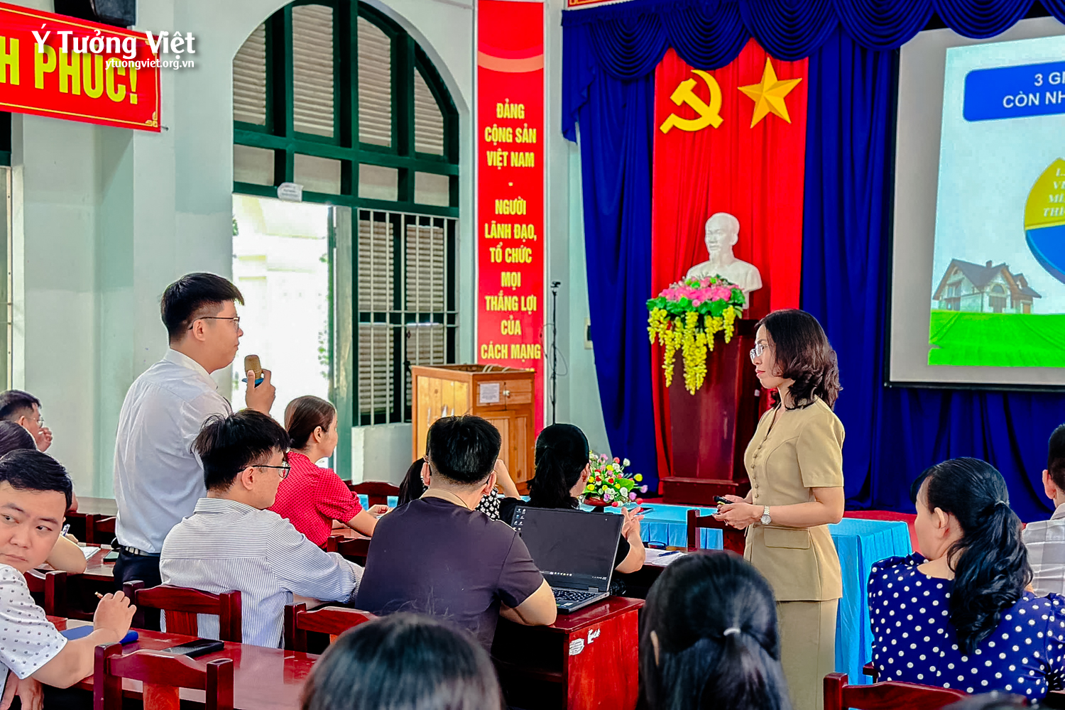 Chuỗi tập huấn giáo viên đầu năm học cùng Ý Tưởng Việt tại các trường THCS