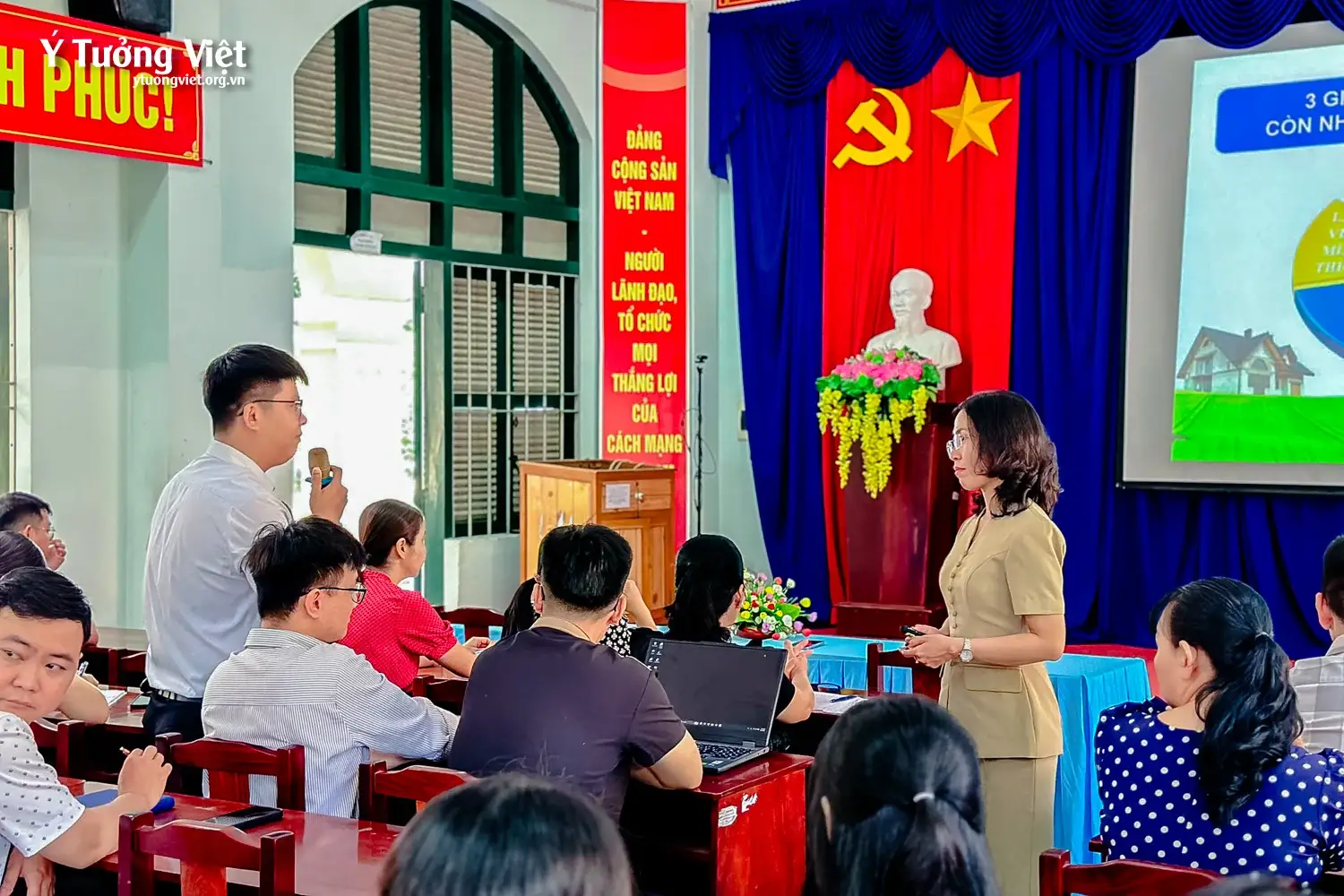 Chuỗi tập huấn giáo viên đầu năm học cùng Ý Tưởng Việt tại các trường THCS