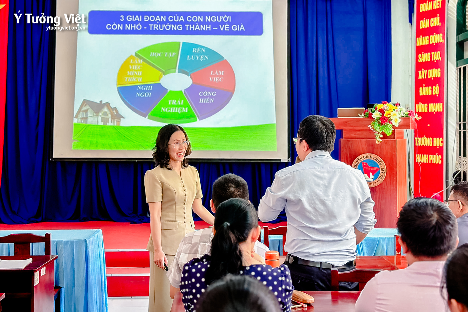 Chuỗi tập huấn giáo viên đầu năm học cùng Ý Tưởng Việt tại các trường THCS