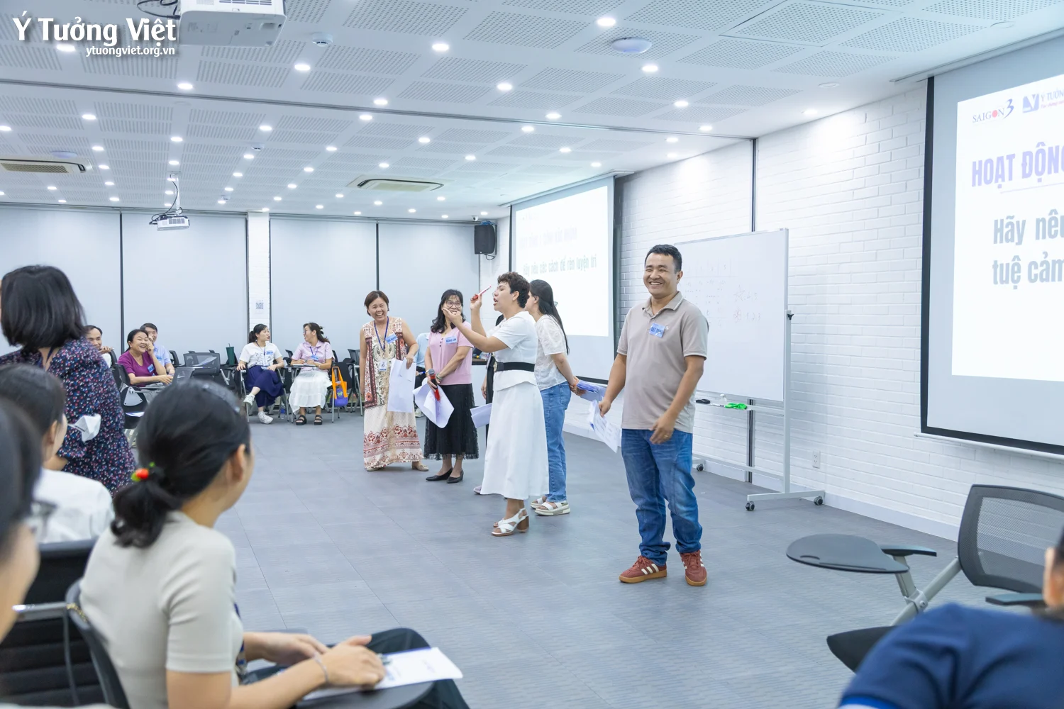 Chương trình đào tạo “Đắc Nhân Tâm trong Công sở” – nâng tầm tư duy giao tiếp cho đội ngũ quản lý Công ty Cổ phần May Sài Gòn 3