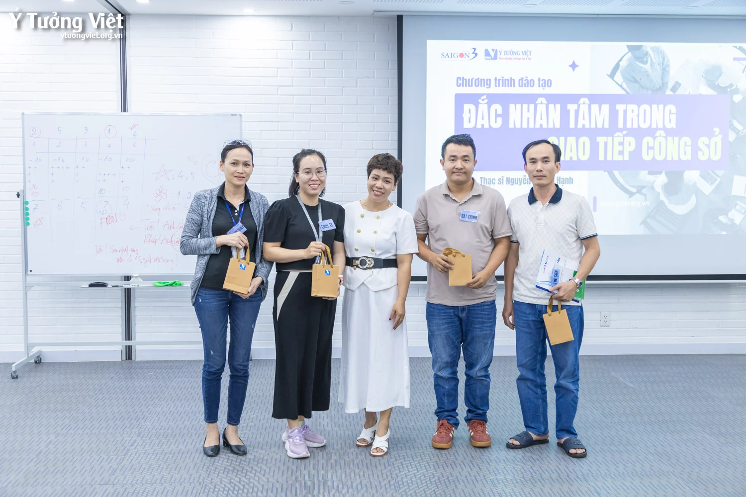Chương trình đào tạo “Đắc Nhân Tâm trong Công sở” – nâng tầm tư duy giao tiếp cho đội ngũ quản lý Công ty Cổ phần May Sài Gòn 3