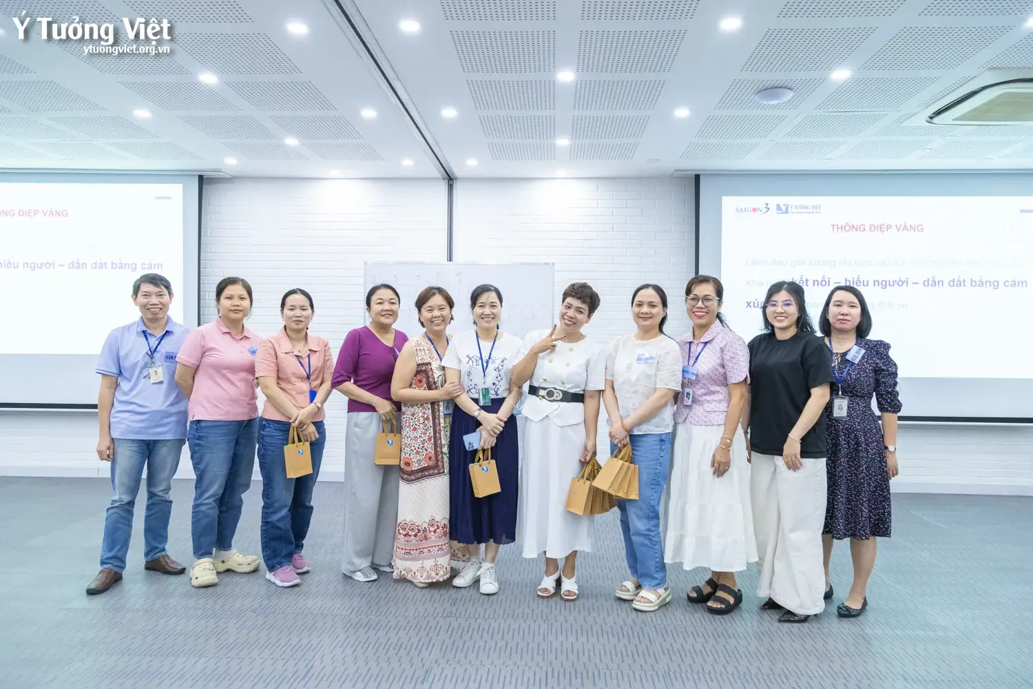 Chương trình đào tạo “Đắc Nhân Tâm trong Công sở” – nâng tầm tư duy giao tiếp cho đội ngũ quản lý Công ty Cổ phần May Sài Gòn 3