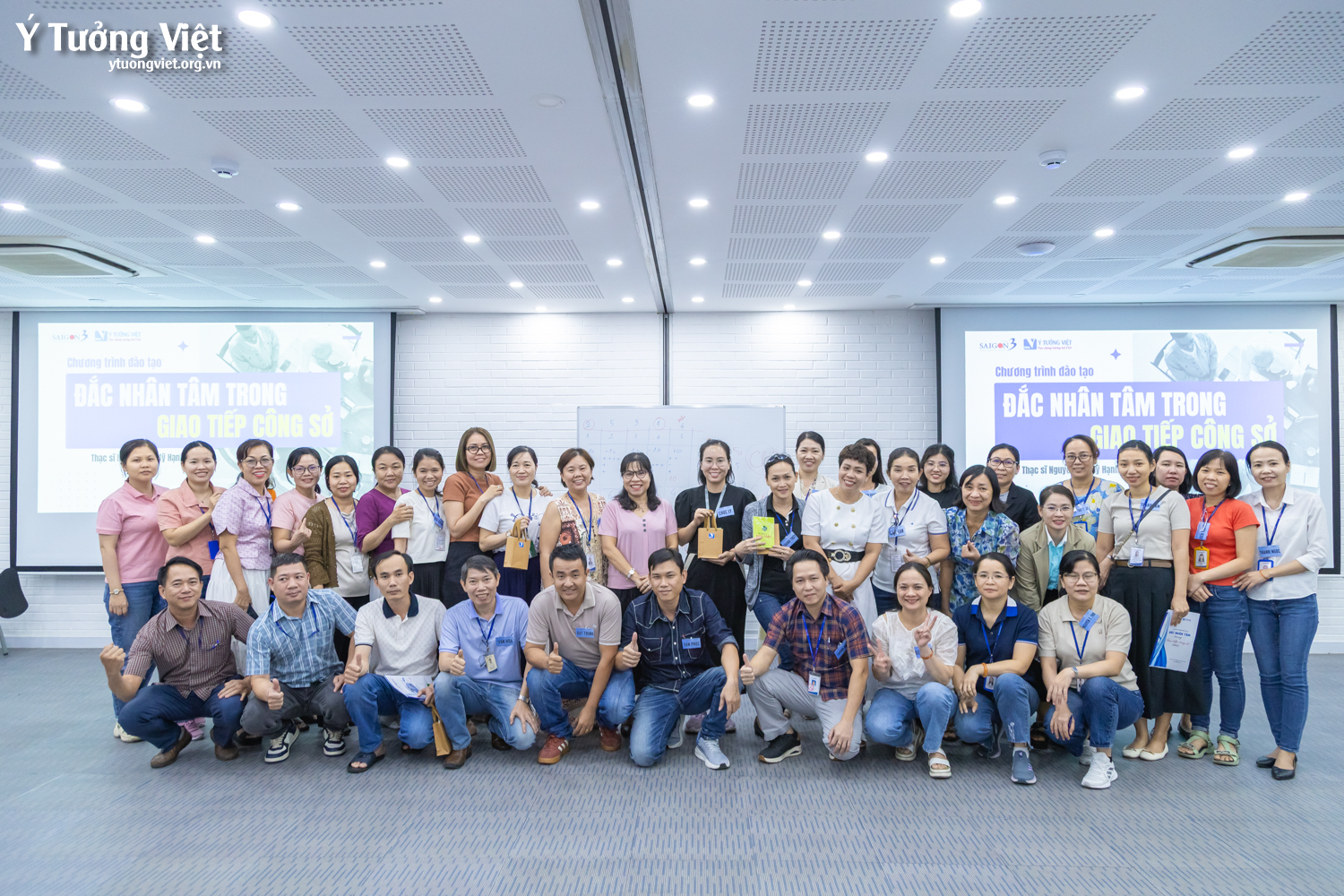 Chương trình đào tạo “Đắc Nhân Tâm trong Công sở” – nâng tầm tư duy giao tiếp cho đội ngũ quản lý Công ty Cổ phần May Sài Gòn 3