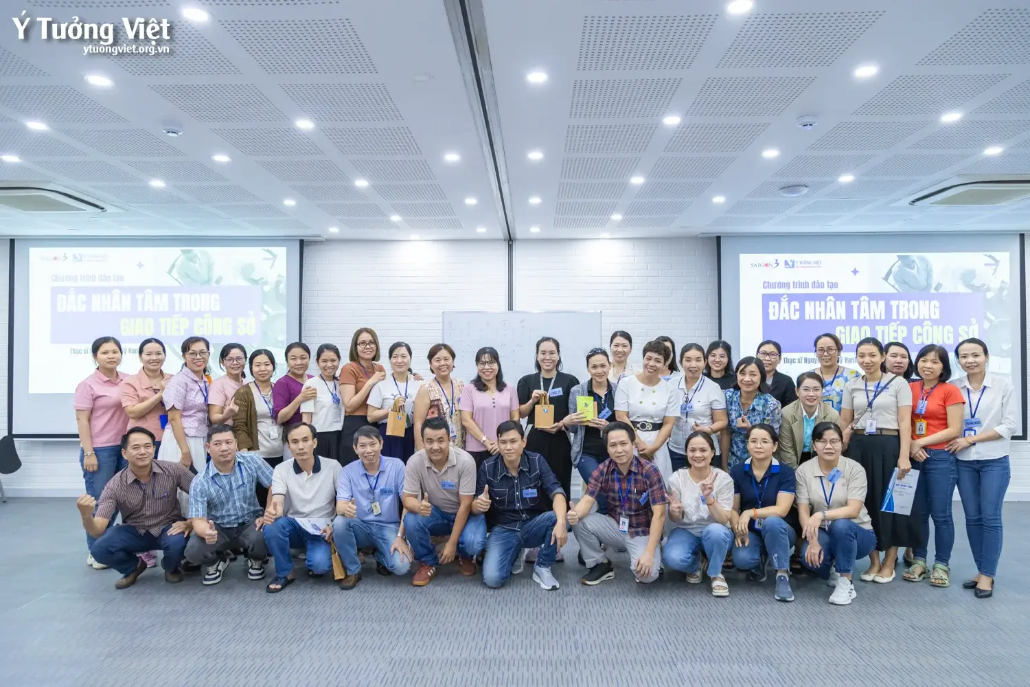 Chương trình đào tạo “Đắc Nhân Tâm trong Công sở” – nâng tầm tư duy giao tiếp cho đội ngũ quản lý Công ty Cổ phần May Sài Gòn 3