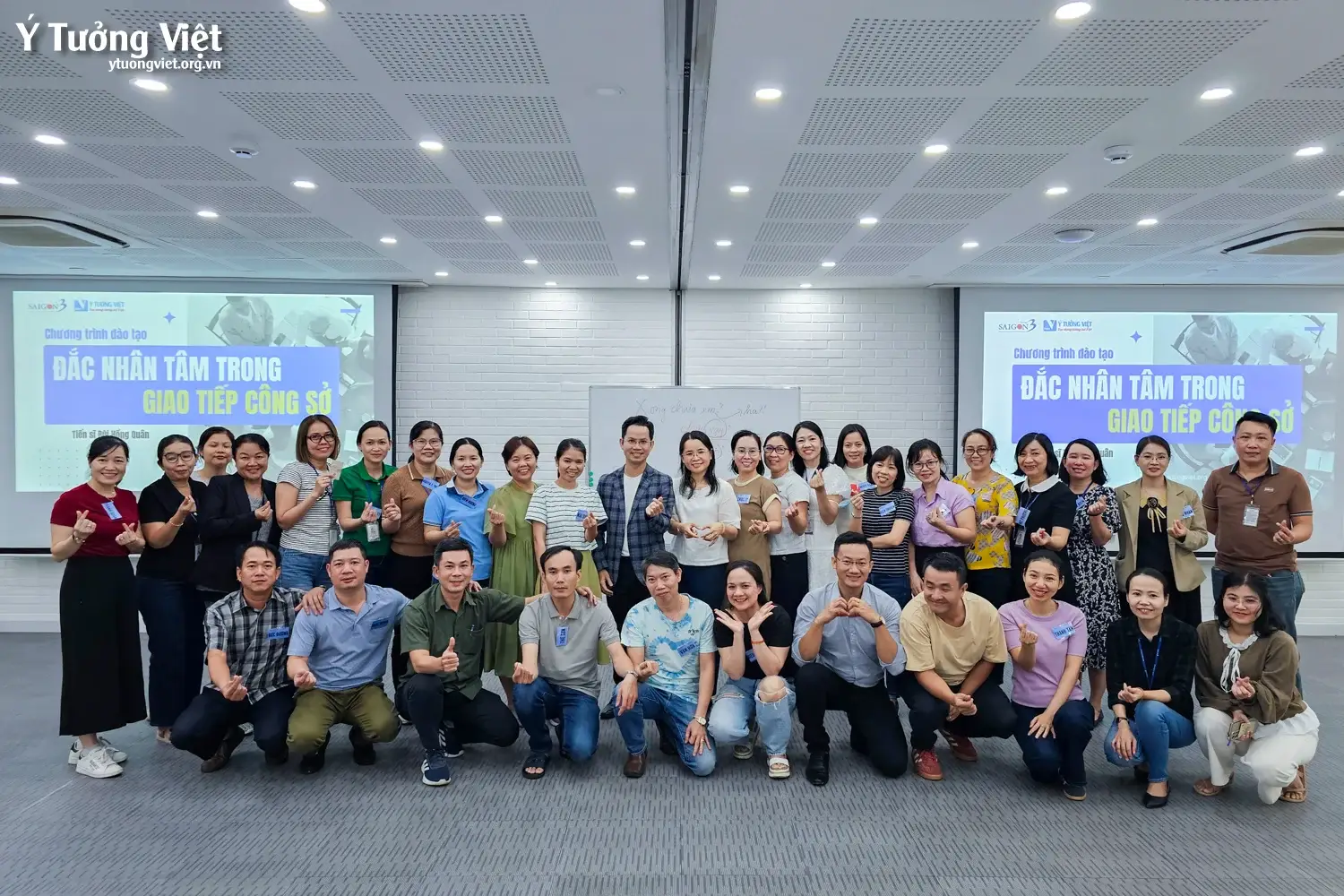 Chương trình đào tạo “Đắc Nhân Tâm trong Công sở” – nâng tầm tư duy giao tiếp cho đội ngũ quản lý Công ty Cổ phần May Sài Gòn 3