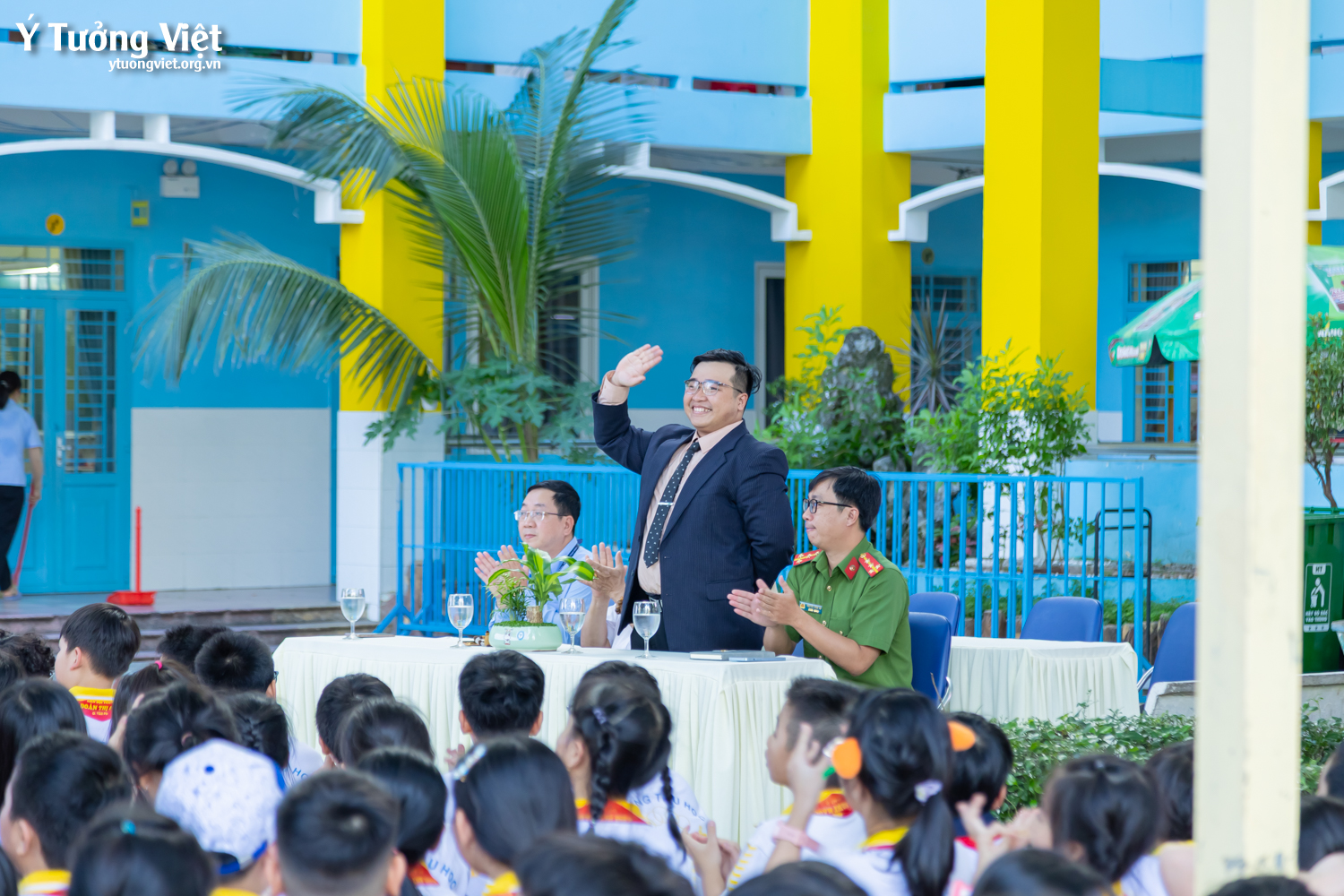 Đồng hành cùng Trường TH Đoàn Thị Điểm hưởng ứng chiến dịch “Chống bắt cóc trực tuyến”