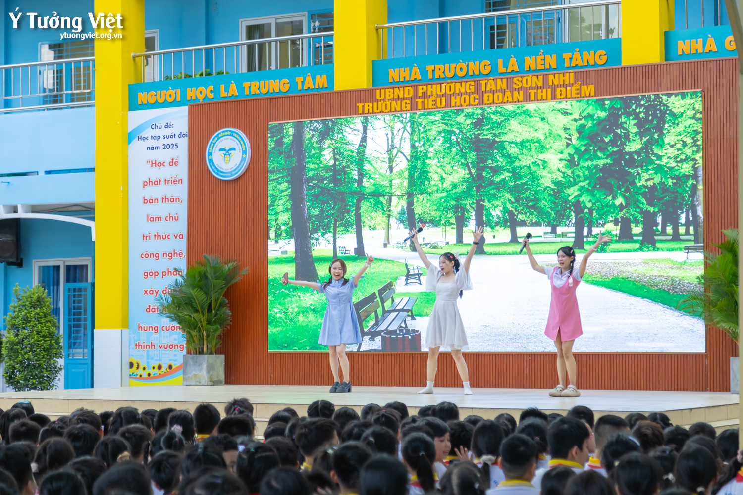 Đồng hành cùng Trường TH Đoàn Thị Điểm hưởng ứng chiến dịch “Chống bắt cóc trực tuyến”