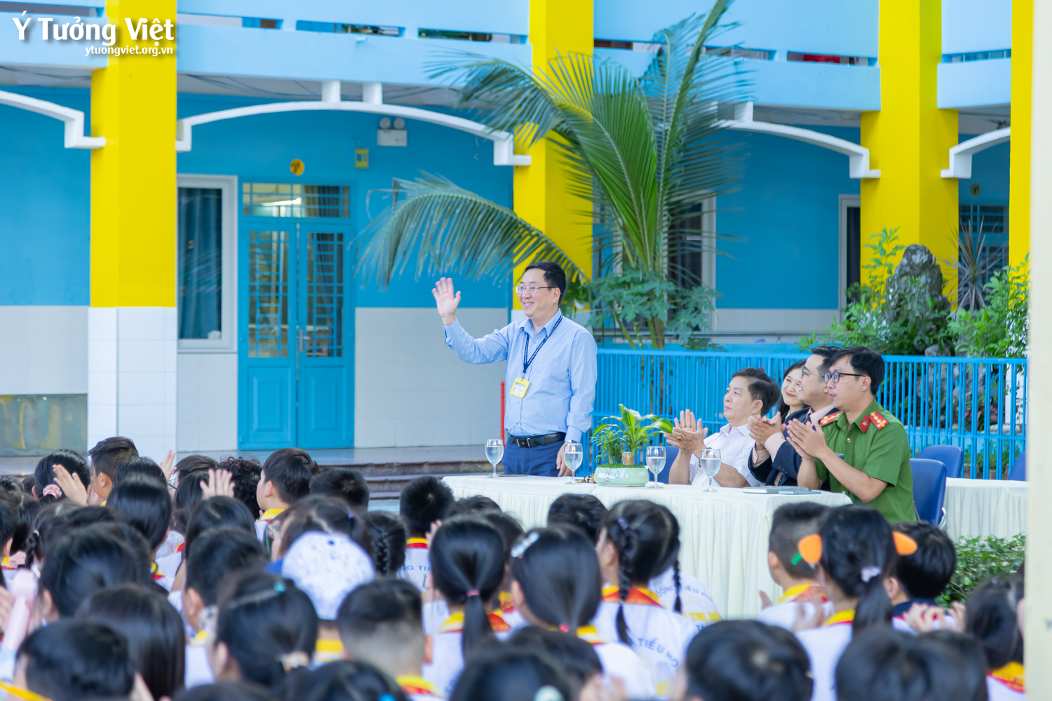 Đồng hành cùng Trường TH Đoàn Thị Điểm hưởng ứng chiến dịch “Chống bắt cóc trực tuyến”