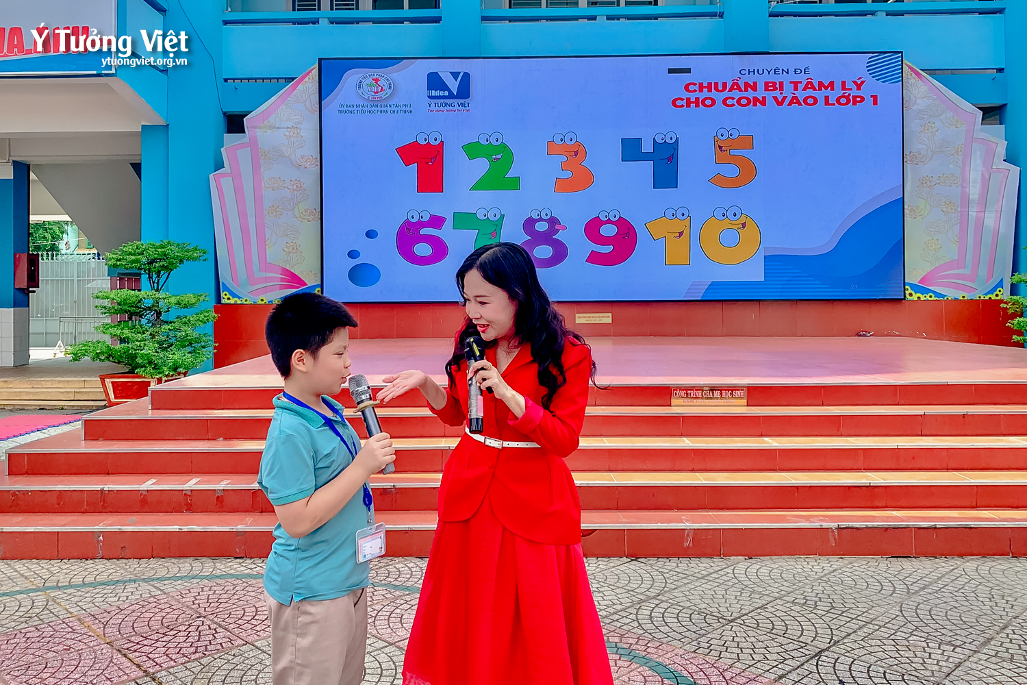 Đồng hành cùng con vào lớp 1: San sẻ nỗi lo cùng phụ huynh TH Phan Chu Trinh
