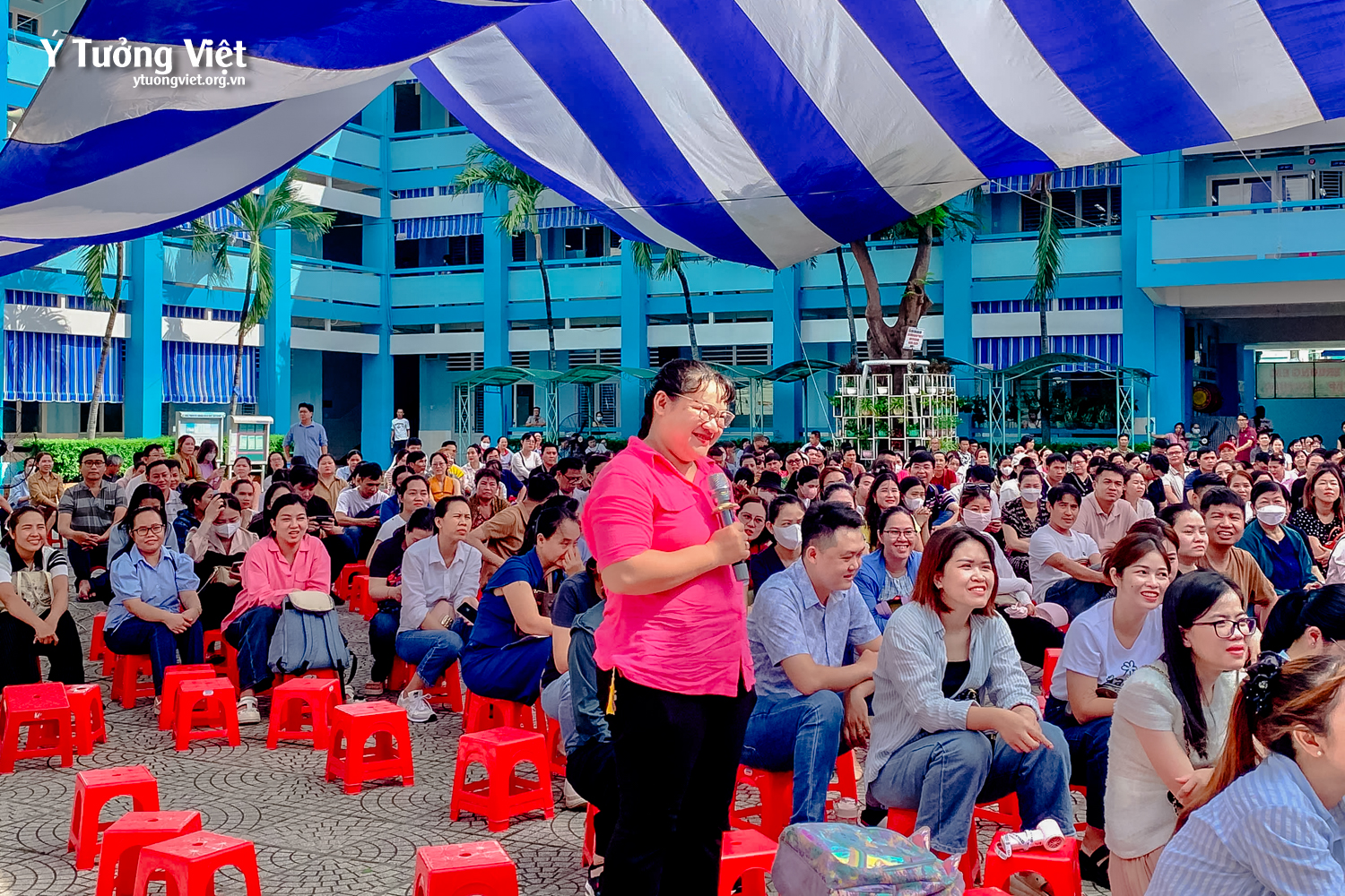 Đồng hành cùng con vào lớp 1: San sẻ nỗi lo cùng phụ huynh TH Phan Chu Trinh