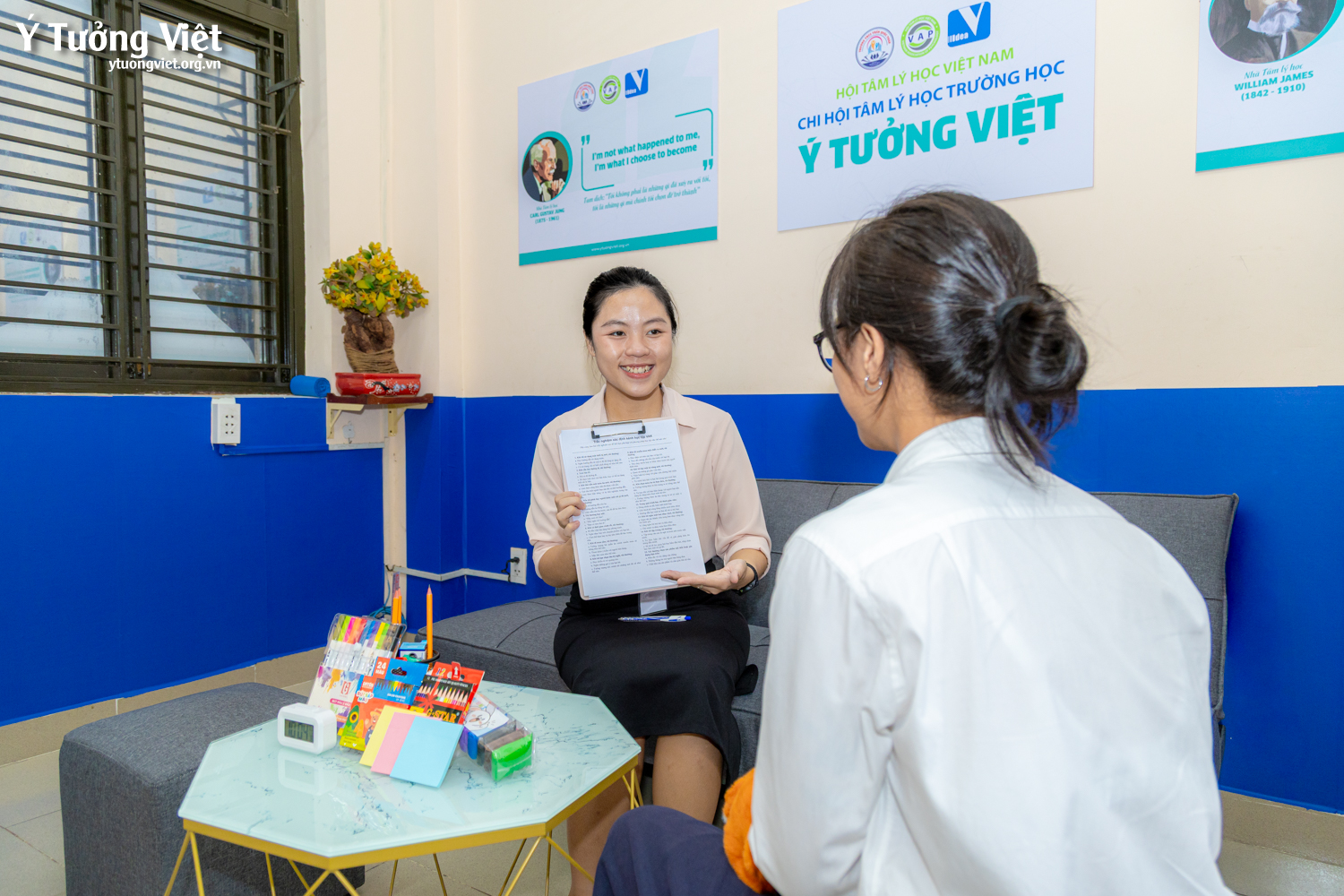 Dự án tư vấn tâm lý học đường 2025 – 2026 | Ra mắt phòng tâm lý học đường Trường THCS Trần Quốc Toản