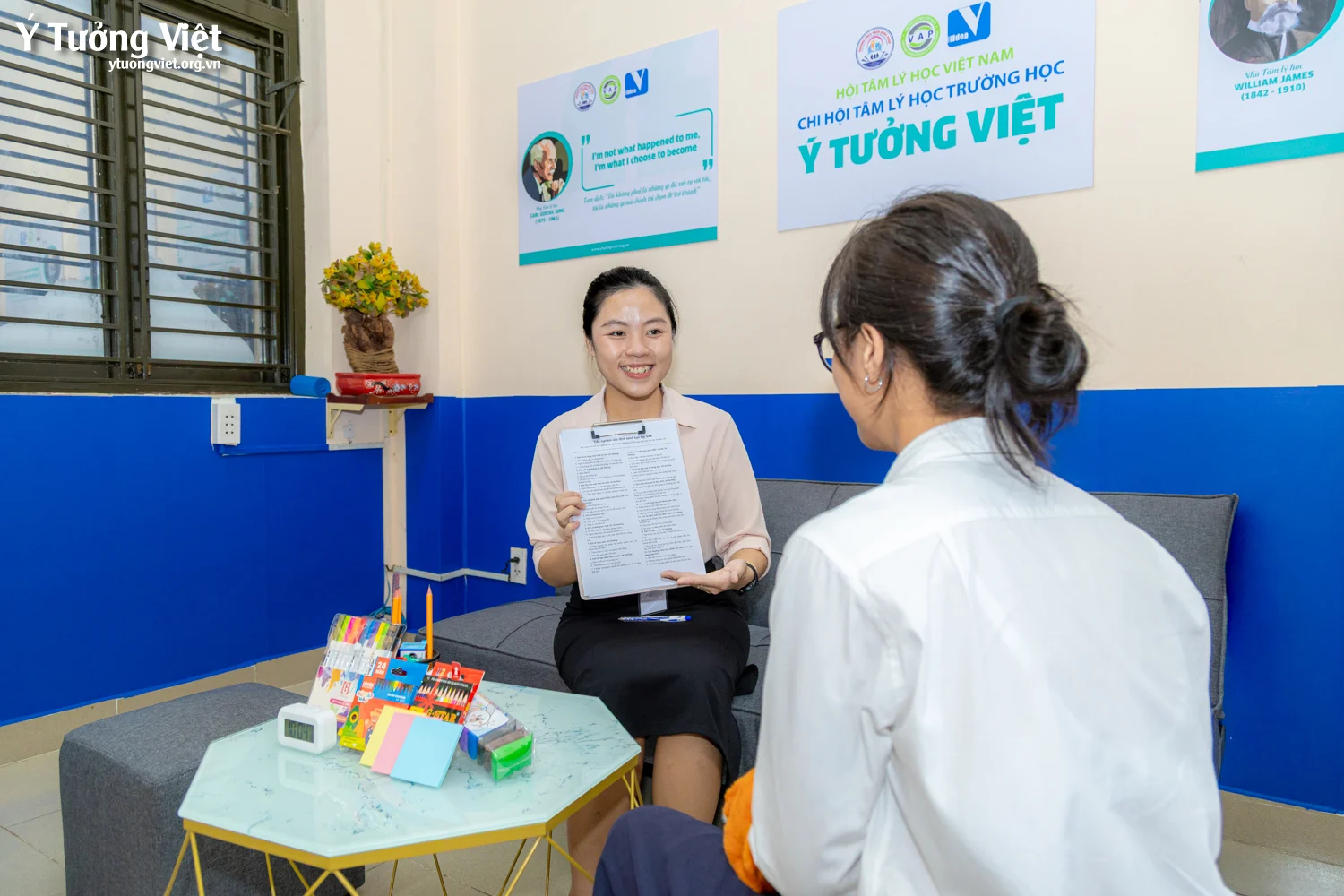 Dự án tư vấn tâm lý học đường 2025 – 2026 | Ra mắt phòng tâm lý học đường Trường THCS Trần Quốc Toản