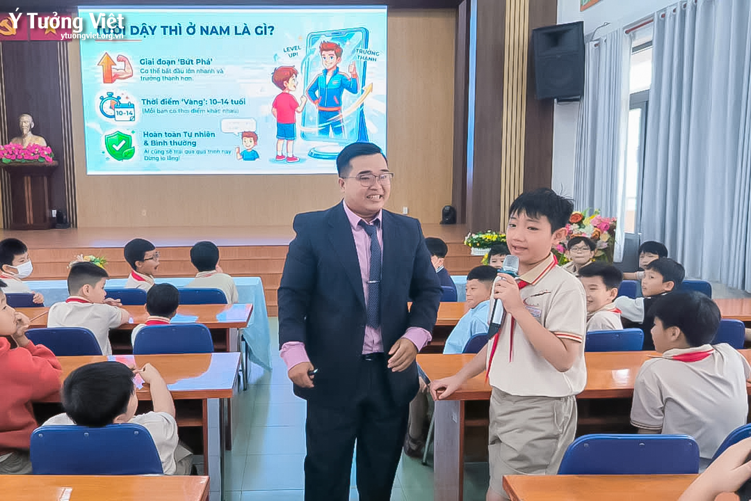 Giáo dục giới tính trong trường học: Ý Tưởng Việt đồng hành cùng nhà trường tháo gỡ những chủ đề “khó nói”
