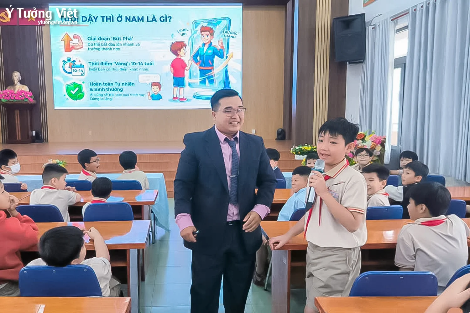 Giáo dục giới tính trong trường học: Ý Tưởng Việt đồng hành cùng nhà trường tháo gỡ những chủ đề “khó nói”