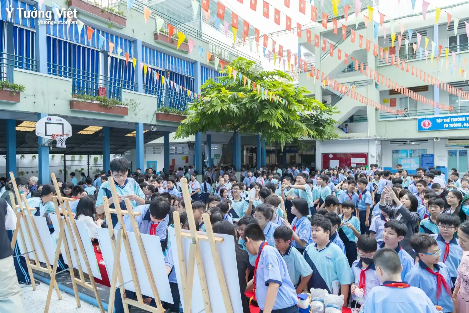 Hành trình chăm sóc sức khỏe tinh thần mùa xuân 2026 ở THCS Bạch Đằng – F5 tinh thần, nhẹ lòng đón Tết