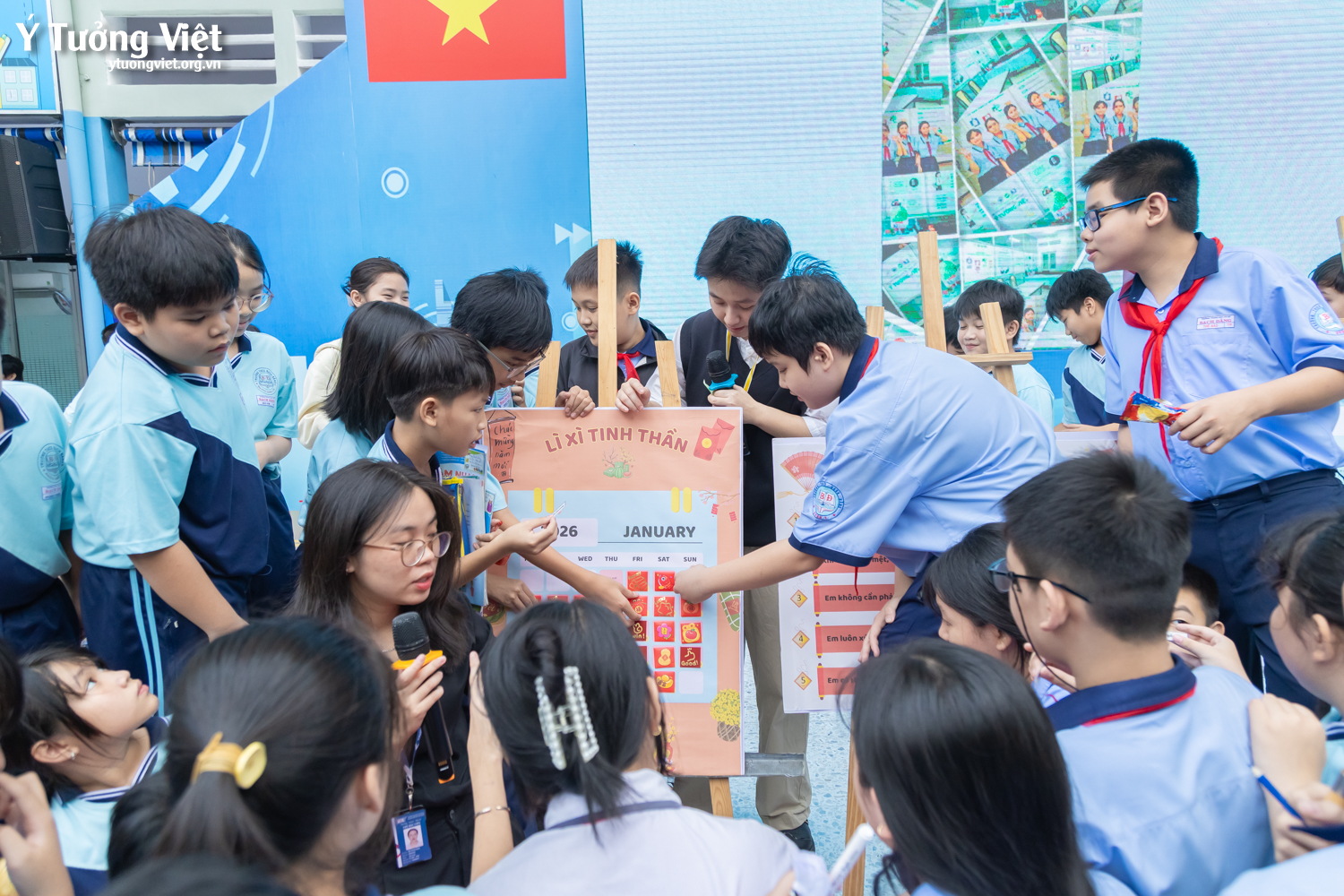 Hành trình chăm sóc sức khỏe tinh thần mùa xuân 2026 ở THCS Bạch Đằng – F5 tinh thần, nhẹ lòng đón Tết
