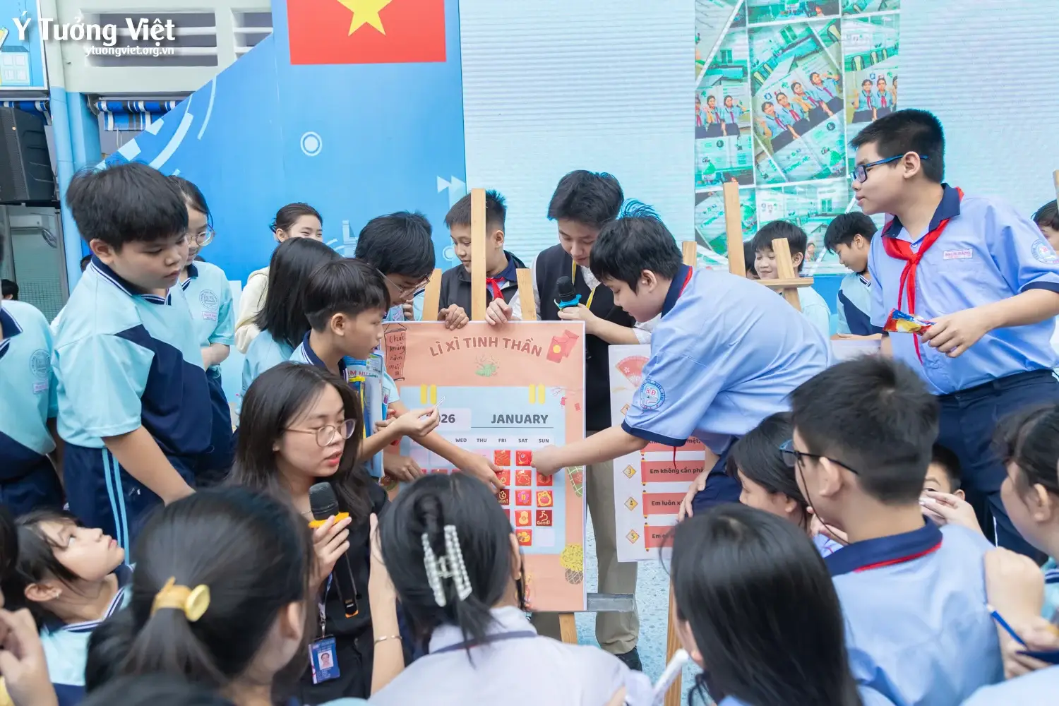 Hành trình chăm sóc sức khỏe tinh thần mùa xuân 2026 ở THCS Bạch Đằng – F5 tinh thần, nhẹ lòng đón Tết