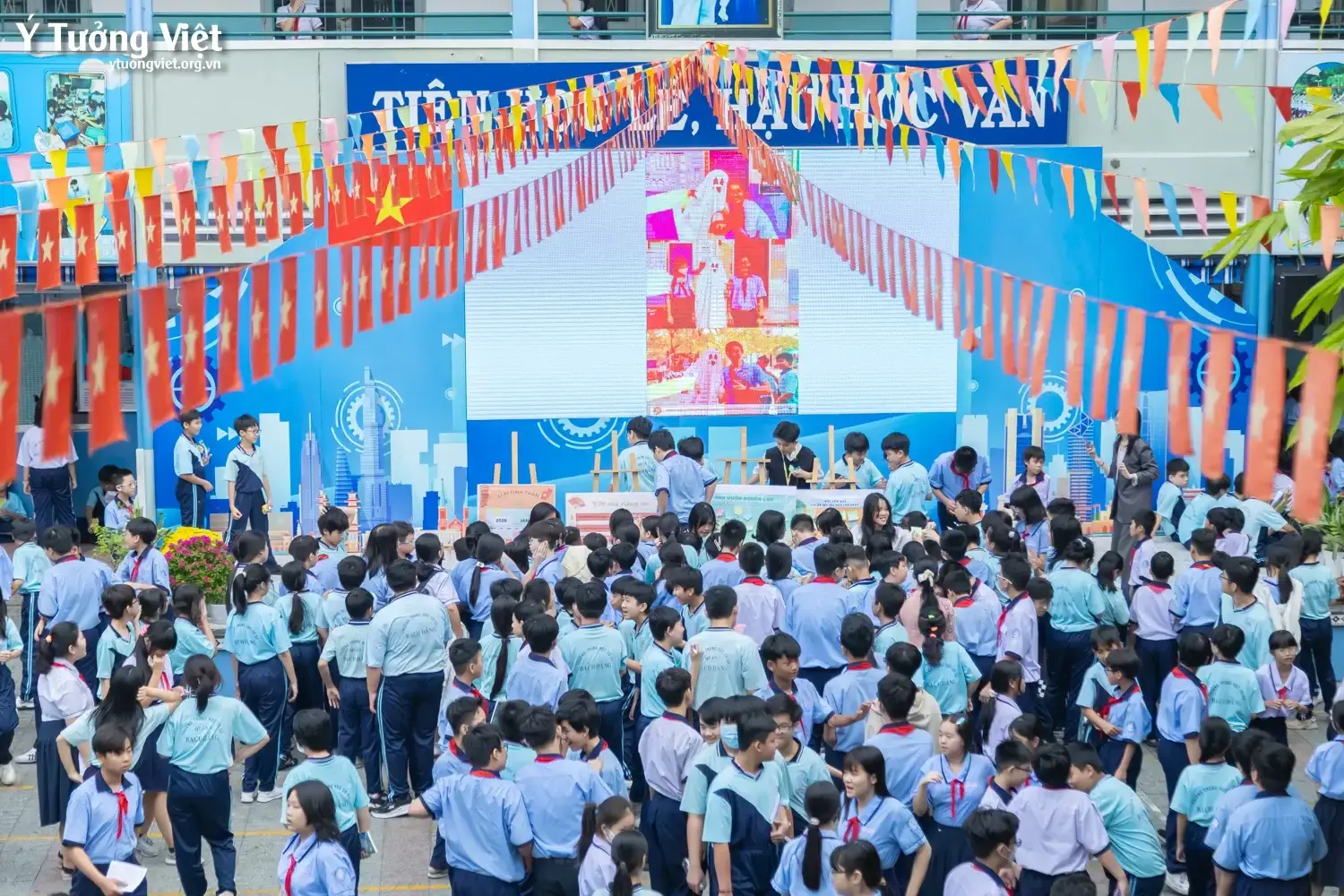 Hành trình chăm sóc sức khỏe tinh thần mùa xuân 2026 ở THCS Bạch Đằng – F5 tinh thần, nhẹ lòng đón Tết