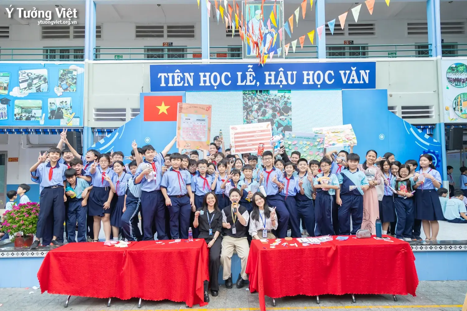 Hành trình chăm sóc sức khỏe tinh thần mùa xuân 2026 ở THCS Bạch Đằng – F5 tinh thần, nhẹ lòng đón Tết