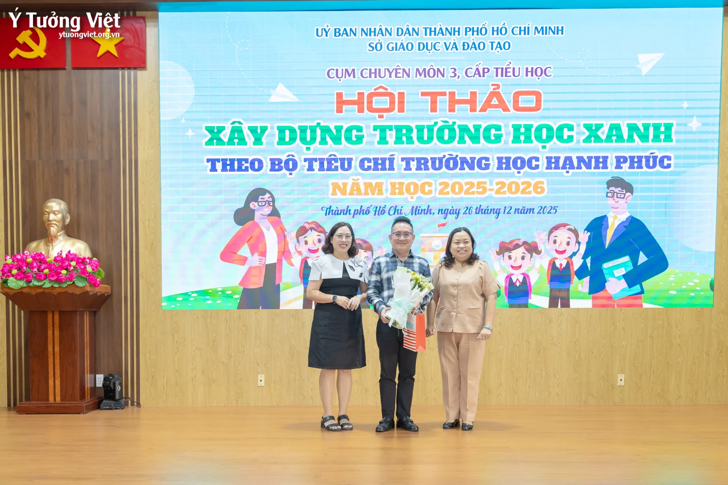 Kết nối chuyên môn – Lan tỏa giá trị: Hành trình “xây dựng trường học xanh” theo tiêu chí trường học hạnh phúc
